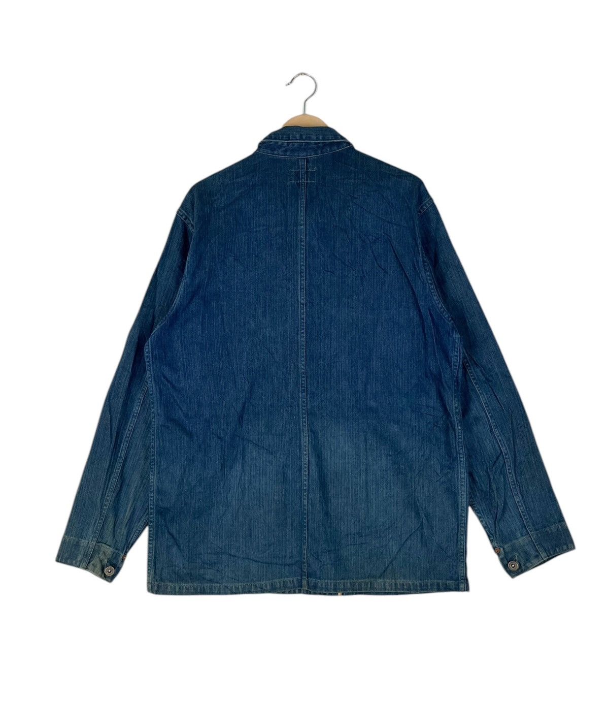 Beams Plus Hard Wear by Beams Chore Denim Jacket Size US L / EU 52-54 / 3 - 2 Thumbnail