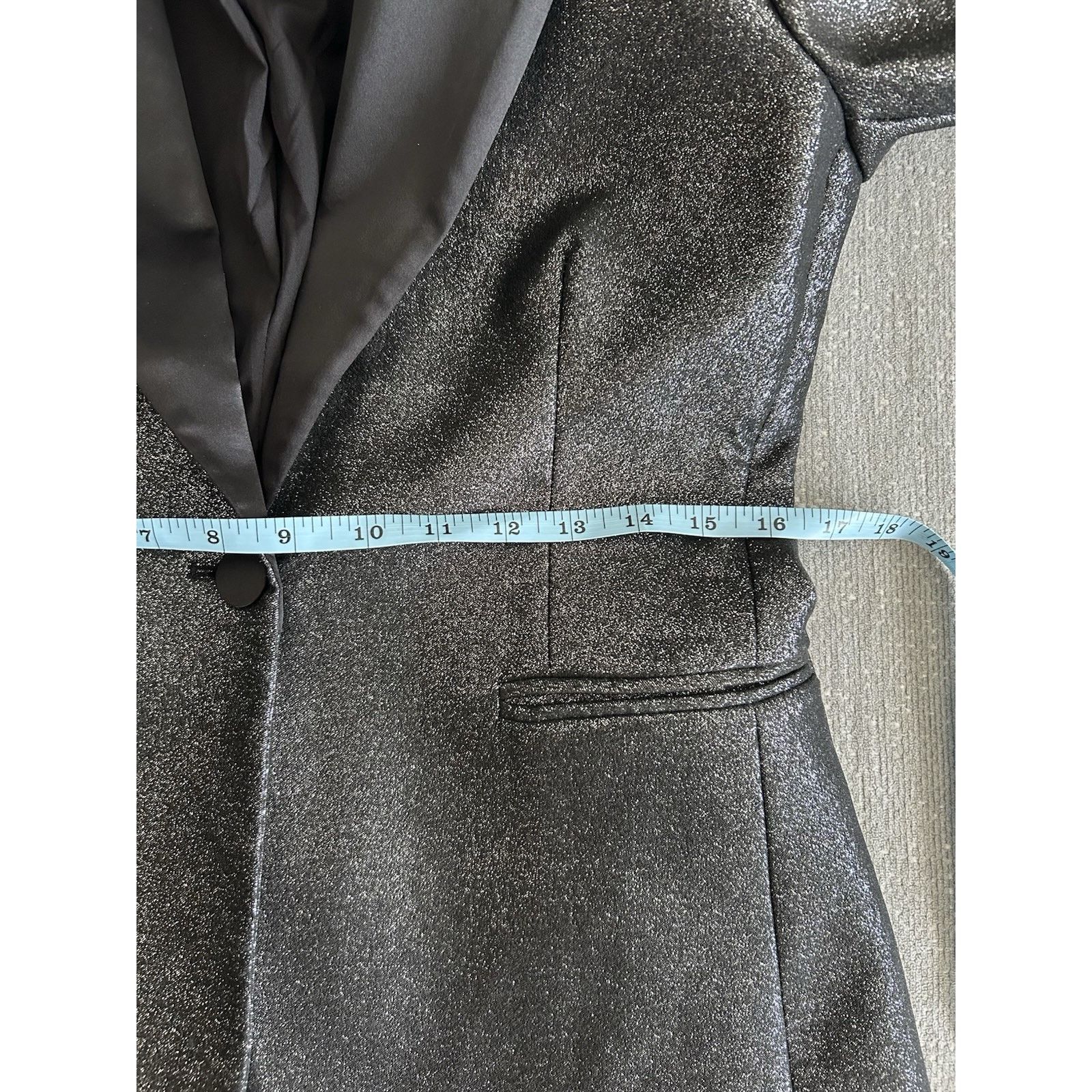 Boston Proper Boston Proper Metallic Shine Black Blaze Size 6 Glam Party Size M / US 6-8 / IT 42-44 - 13 Thumbnail