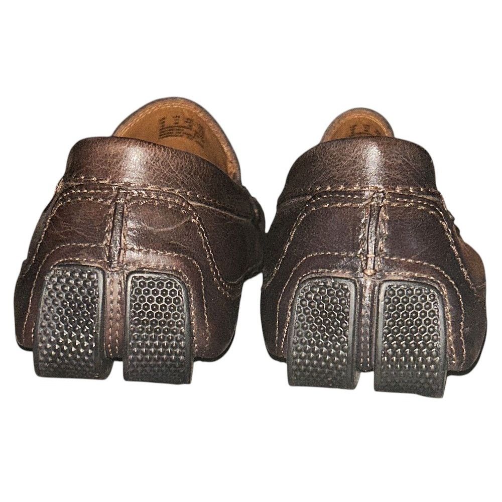 Clarks Clarks Ashmont Race Leather Smooth Brown Slip On Loafers Size US 10 / EU 43 - 5 Thumbnail
