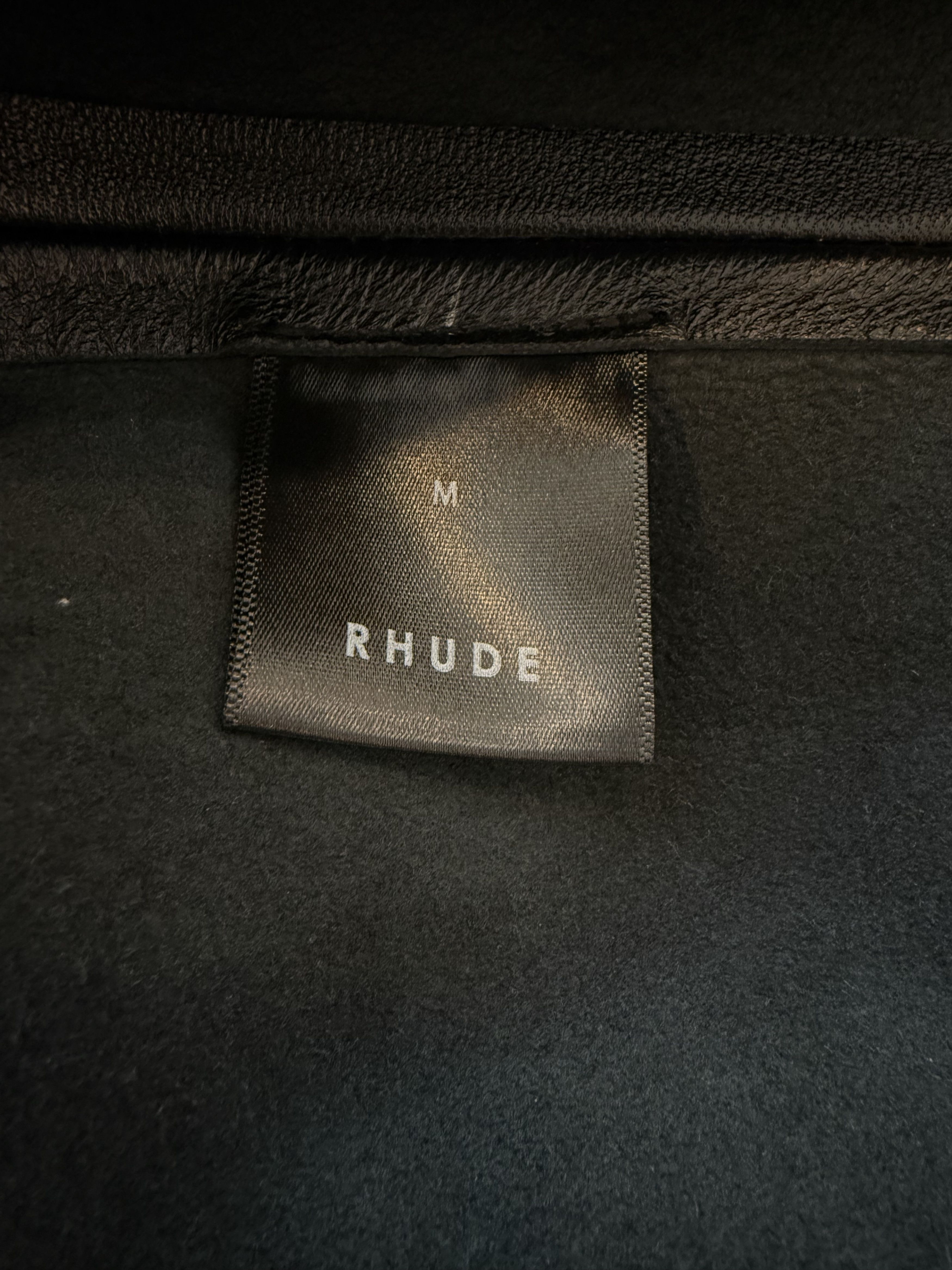 Rhude RHUDE Leather Short Sleeve Button Up - M Size US M / EU 48-50 / 2 - 9 Thumbnail