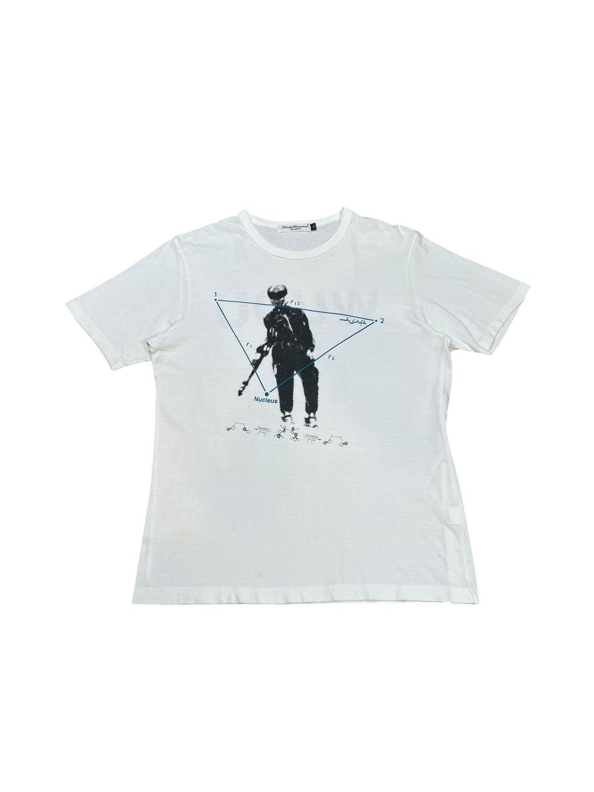 2011SS Undercover Underman “WUDU” Chemistry Graphic T-shirt