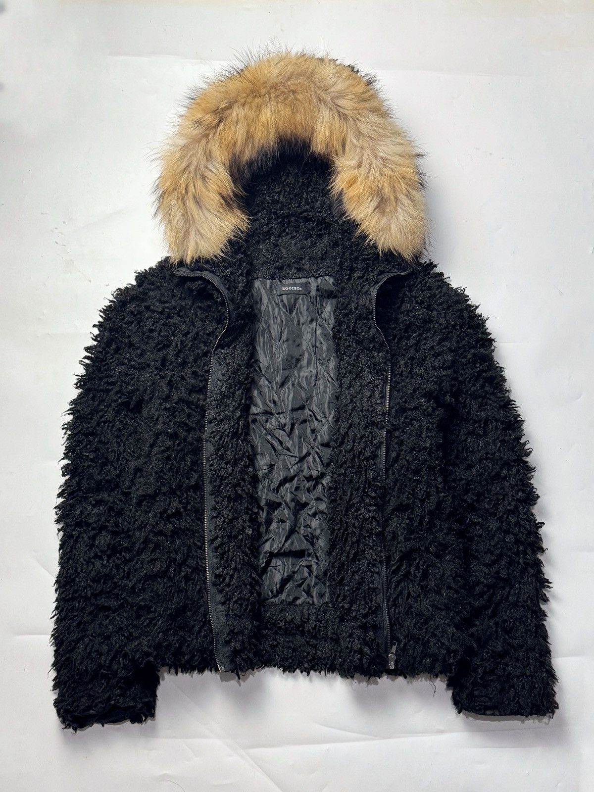 If Six Was Nine × Japanese Brand × Le Grande Bleu (L.G.B.) Faux Fur Japanese Egoist Hoodie Size US M / EU 48-50 / 2 - 3 Thumbnail