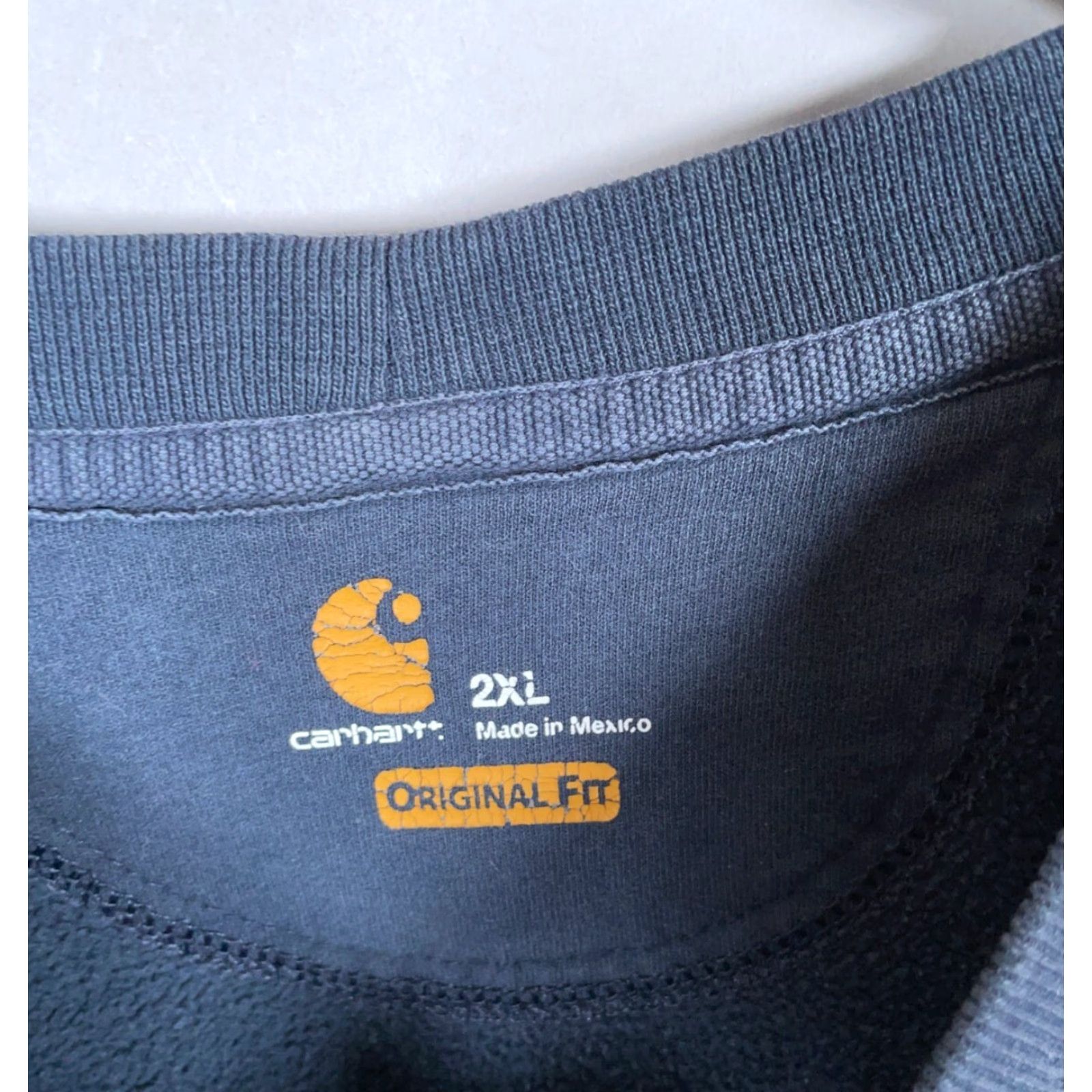 Carhartt Carhartt OriginalFit Sweatshirt Adult 2XL Dark Blue Crewneck Heavyweight K124 OriginalFit Carhartt Sweatshirt 2XL Dark Blue Crewneck Heavyweight Size US XXL / EU 58 / 5 - 3 Thumbnail