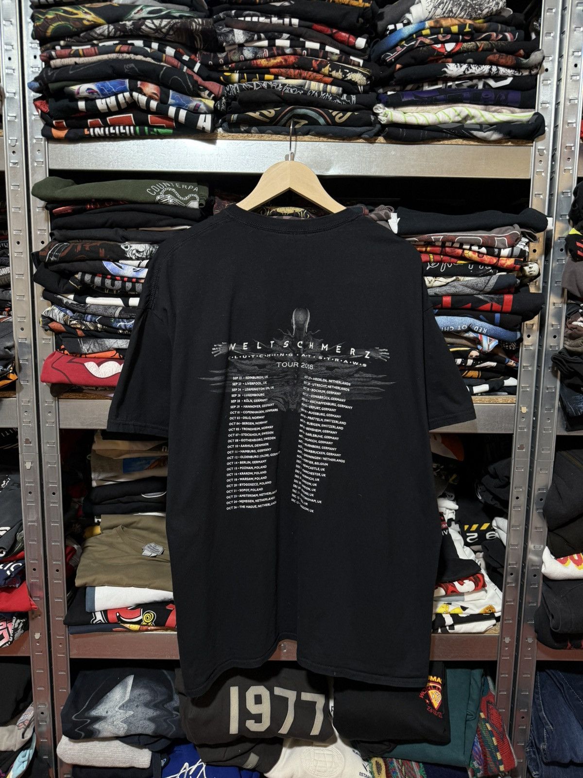 Band Tees Vintage Fish Weltschmerz Tour 2018 Rock Band T-Shirt Y2K Size US XXL / EU 58 / 5 - 2 Thumbnail