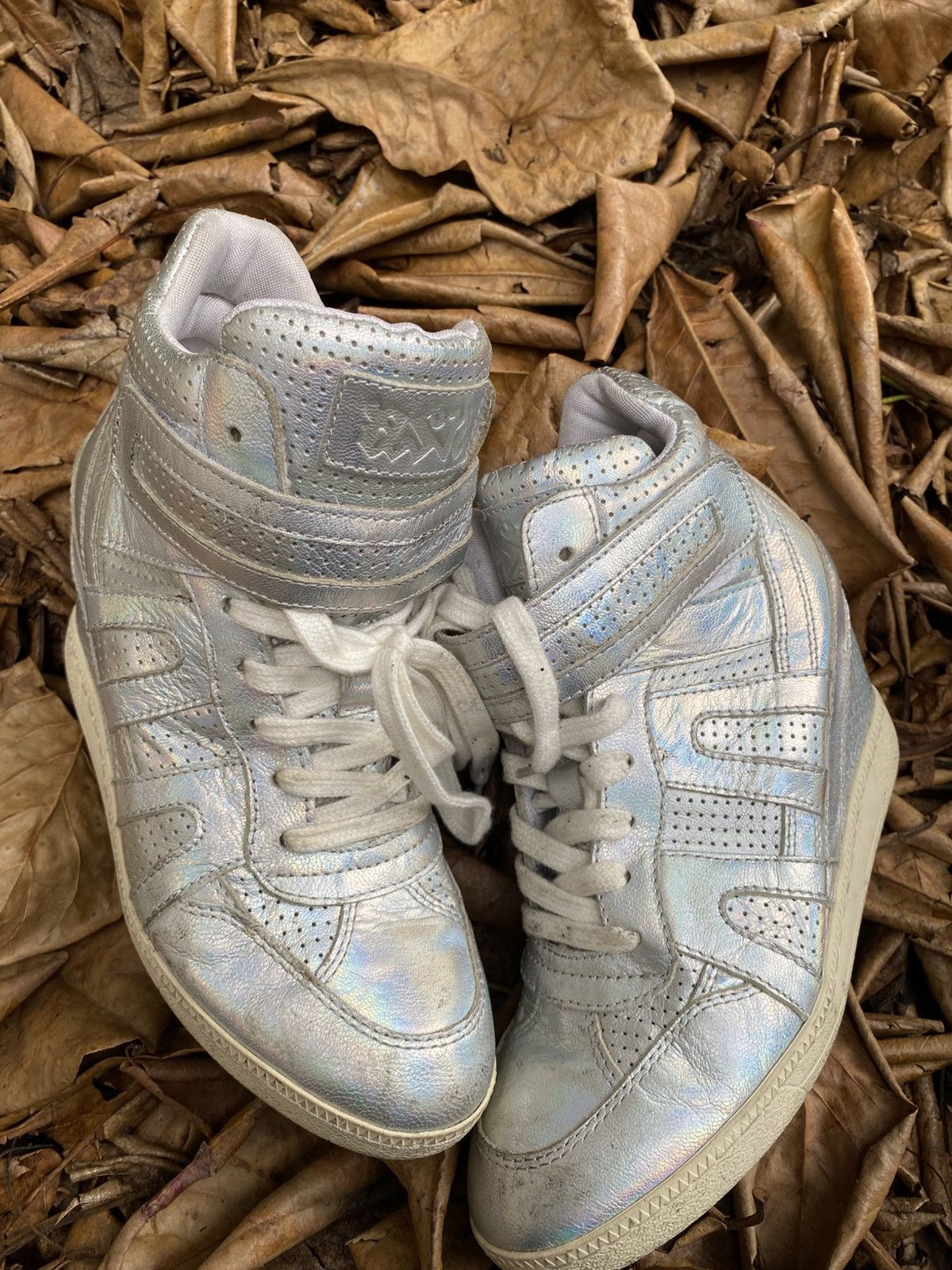 ASH ASH wedge Iridescent Metallic # thelma Size US 6 / IT 36 - 2 Thumbnail