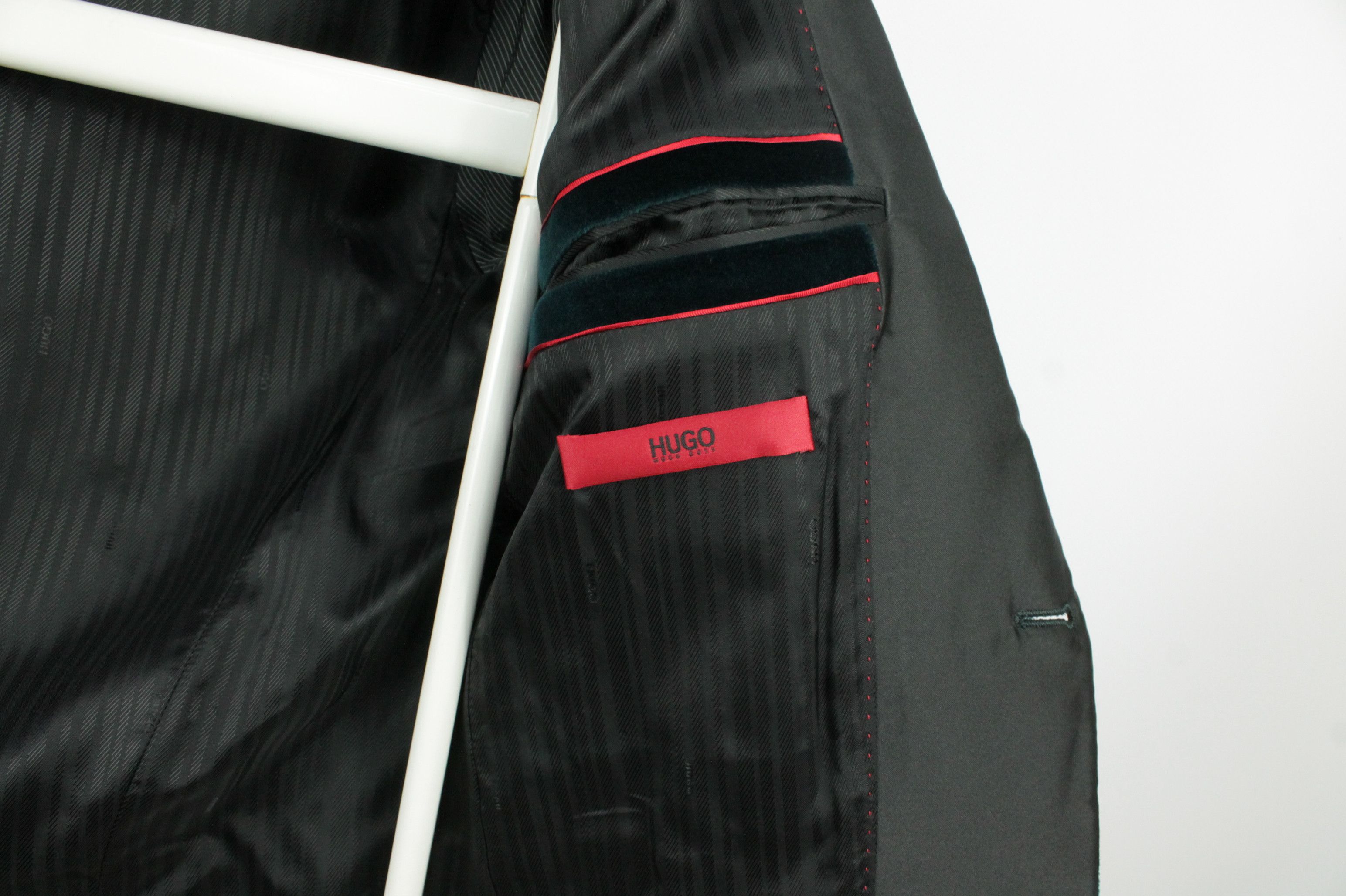 Hugo Boss Hugo Boss Green Velvet Slim Fit Tuxedo Blazer Jacket Size US S / EU 44-46 / 1 - 8 Thumbnail