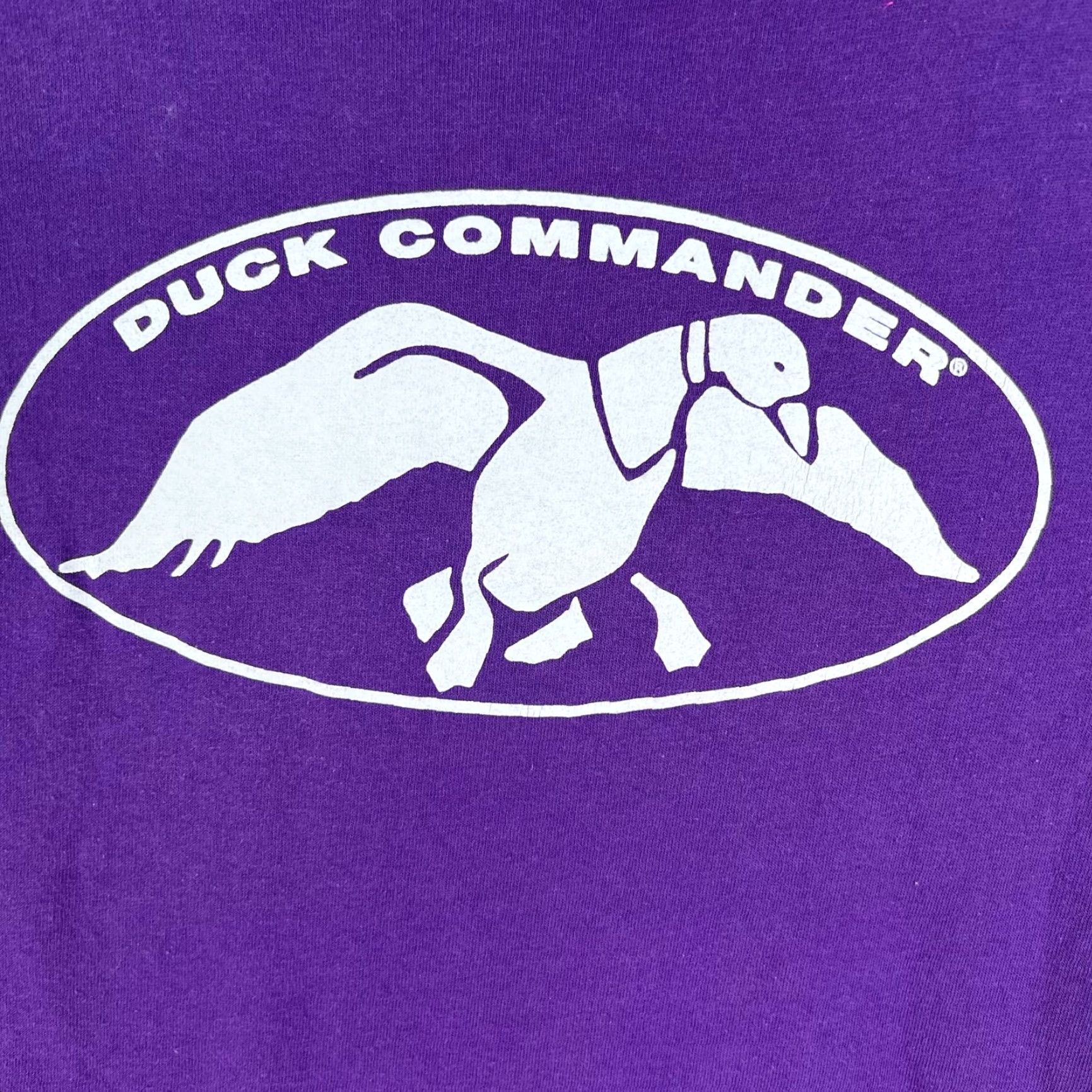 Vintage Duck Commander Graphic Tee Size S Purple Crew Neck Short Sleeve Nature Mens Size US S / EU 44-46 / 1 - 2 Thumbnail