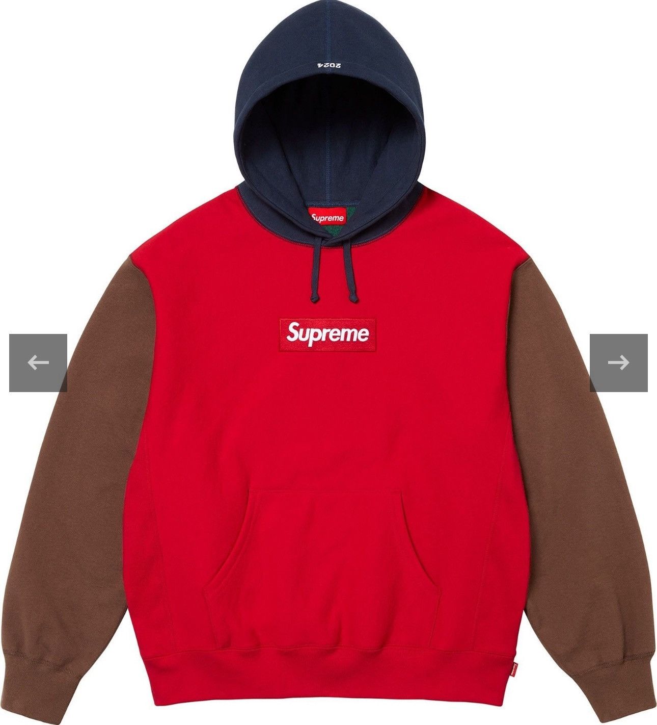 Supreme Supreme Box Logo Hooded Sweatshirt MULTI COLOR/POLO COLROWAY Size US L / EU 52-54 / 3 - 1 Thumbnail