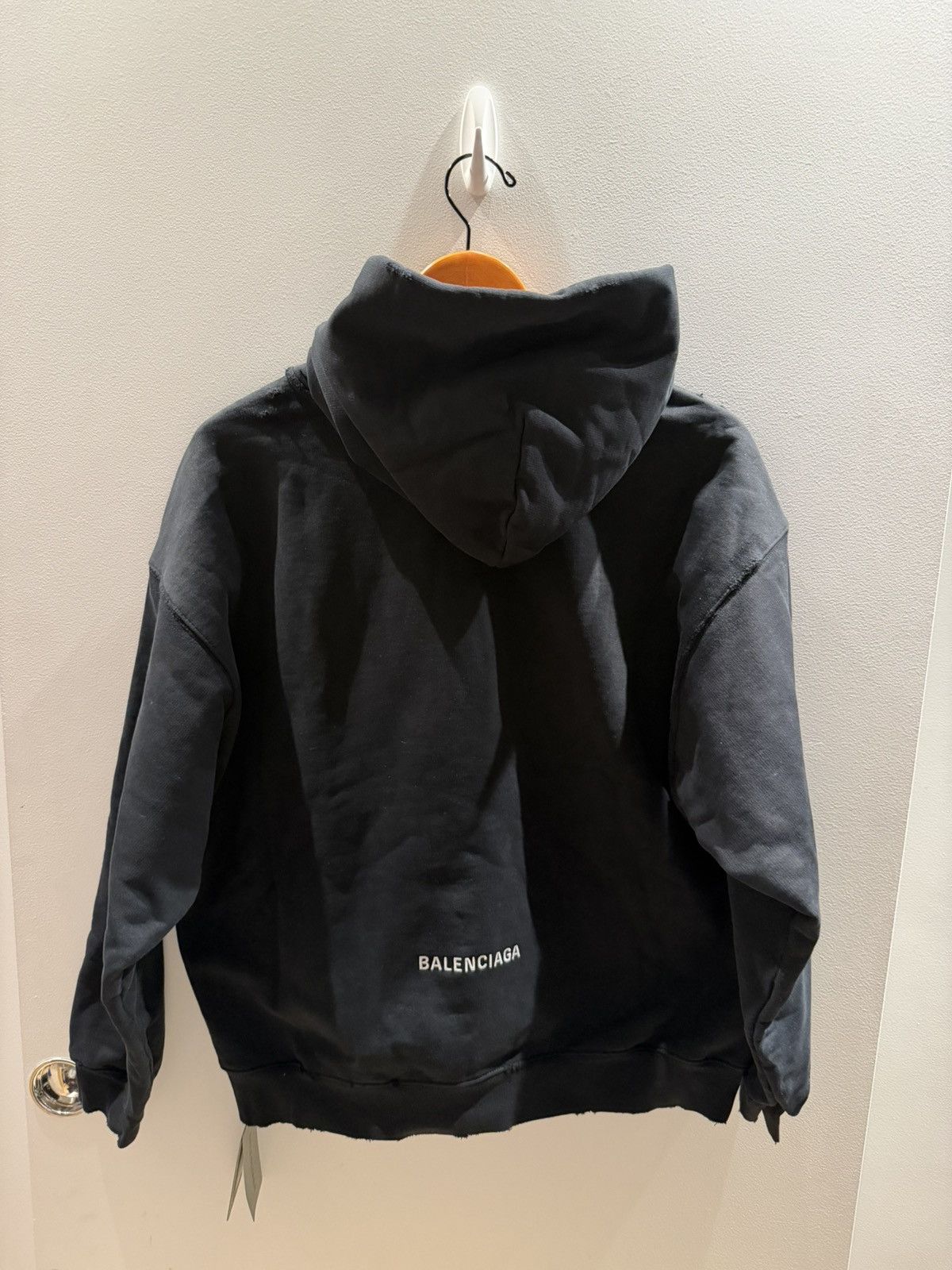 Balenciaga Balenciaga New York Store Greene St Hoodie Black XS Size US M / EU 48-50 / 2 - 8 Thumbnail