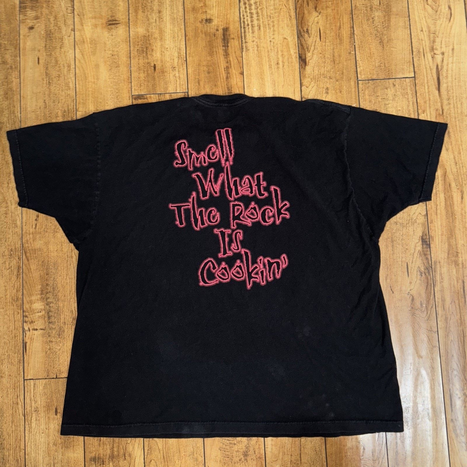 Vintage × WWE The Rock “Cooking” T-Shirt Black 3XL 27x28 Size US XXL / EU 58 / 5 - 4 Thumbnail