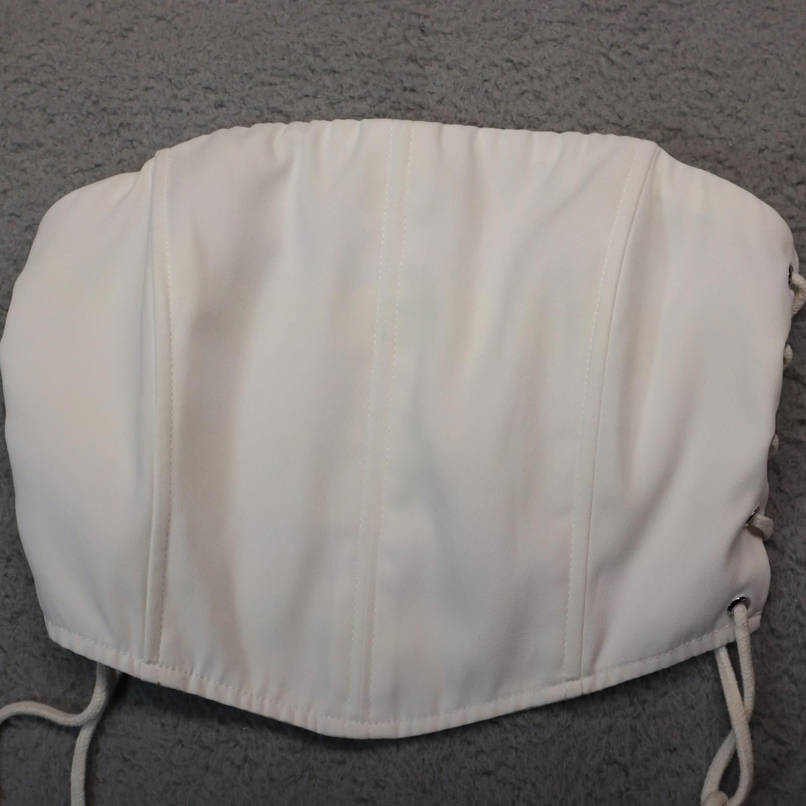 Other Beige Botany Sleeveless Strapless Crop Tube Top Medium Size M / US 6-8 / IT 42-44 - 3 Thumbnail