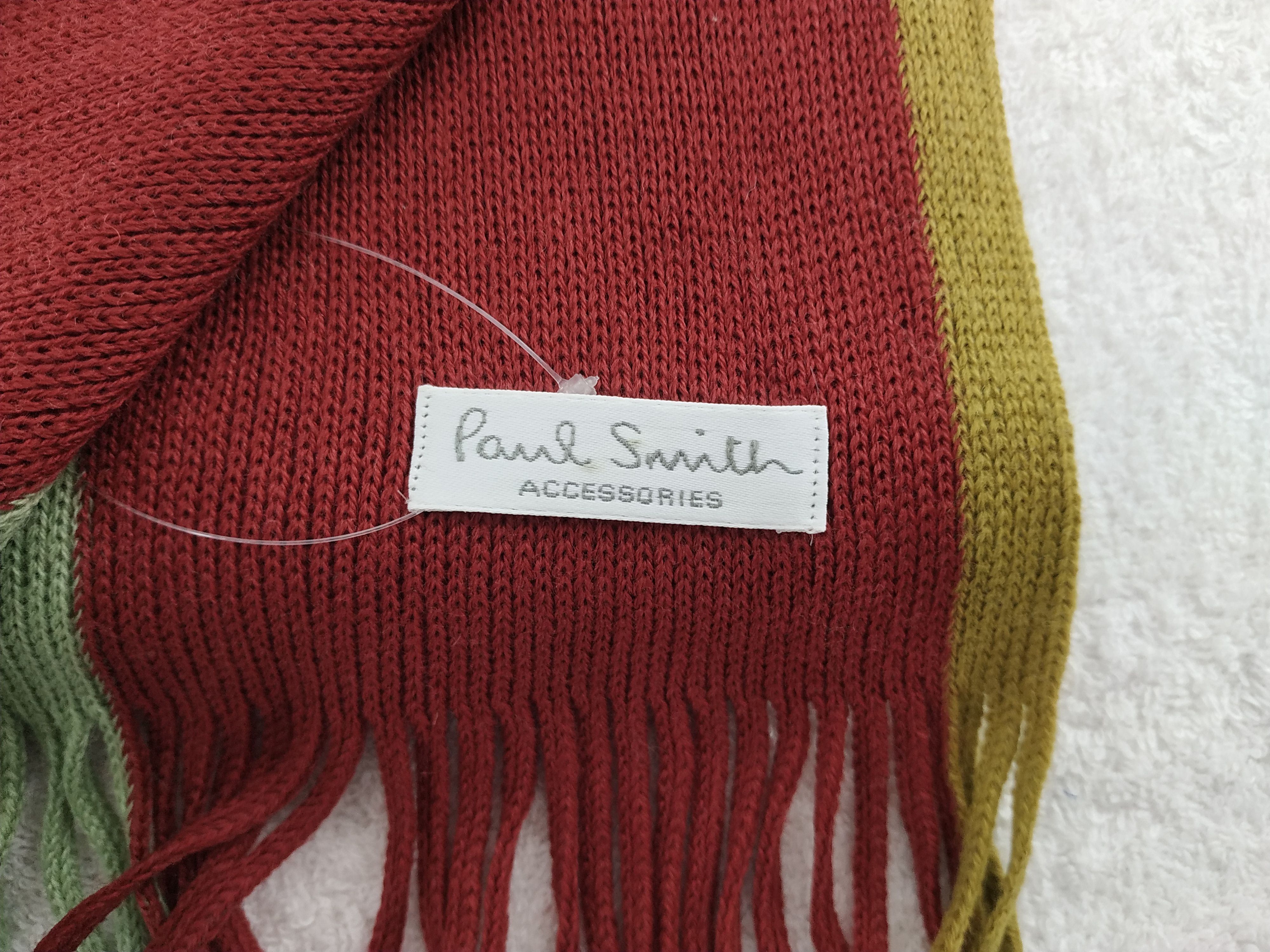 Paul Smith Vintage Paul Smith Scarf/Muffler/Neckwear MF421 Size ONE SIZE - 6 Thumbnail