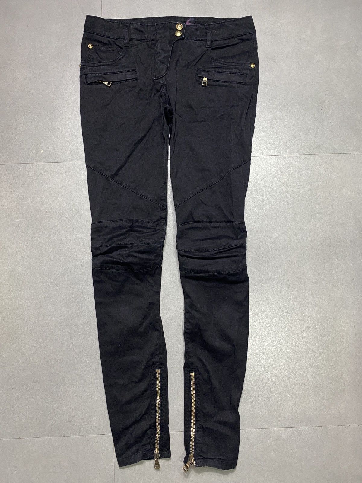 Balmain Balmain - Biker Jeans Size 30" / US 8 / IT 44 - 1 Thumbnail
