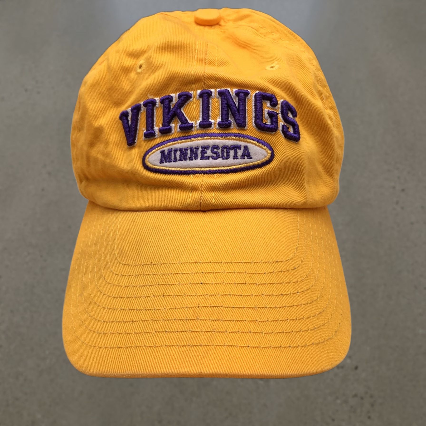 NFL NFL Minnesota Viking Baseball Cap Hat Mens One Size Gold Purple Embroidered Logo Size ONE SIZE - 1 Thumbnail