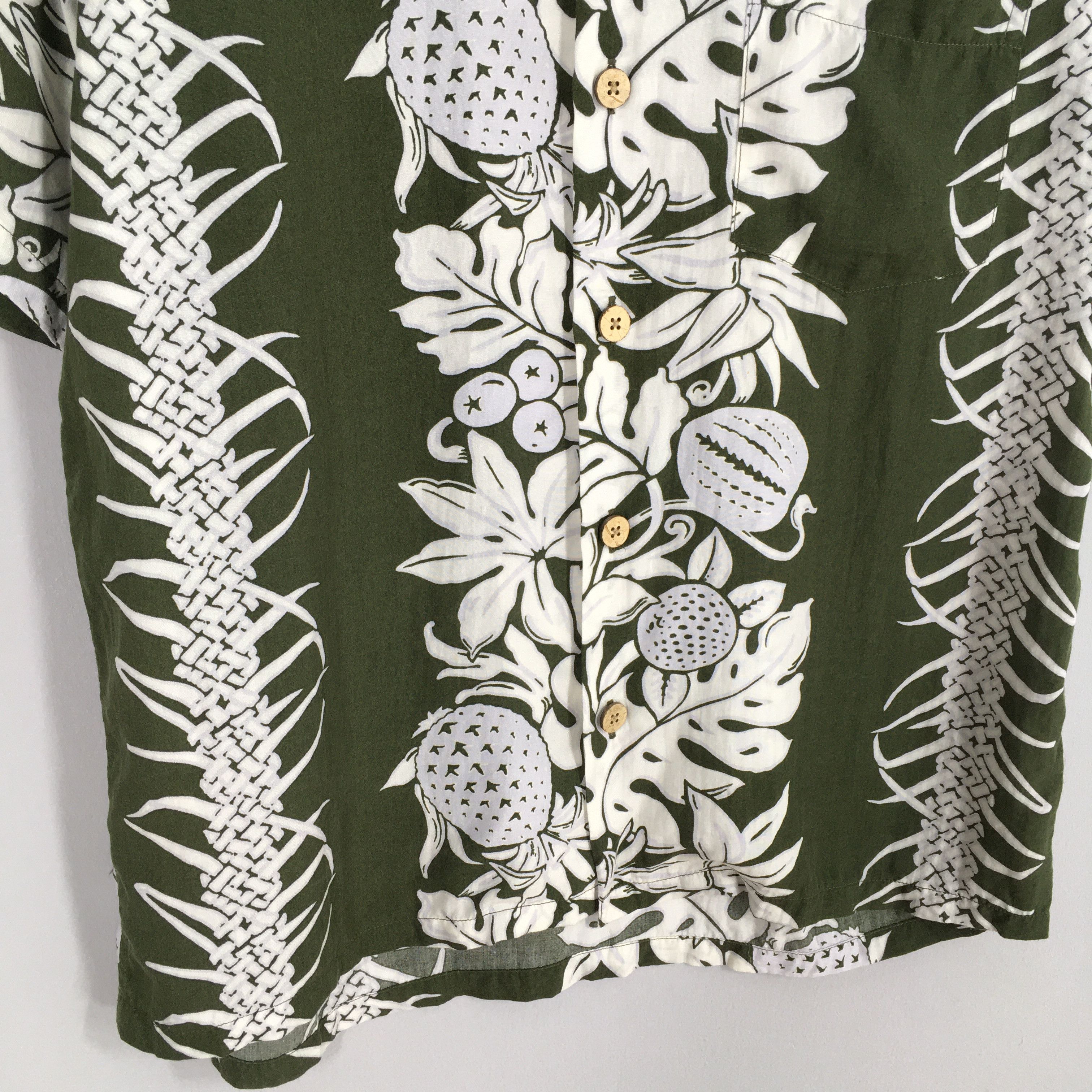 Other Vintage Floral Pineapple Hawaiian Aloha Cotton Shirt Medium Size US M / EU 48-50 / 2 - 4 Thumbnail