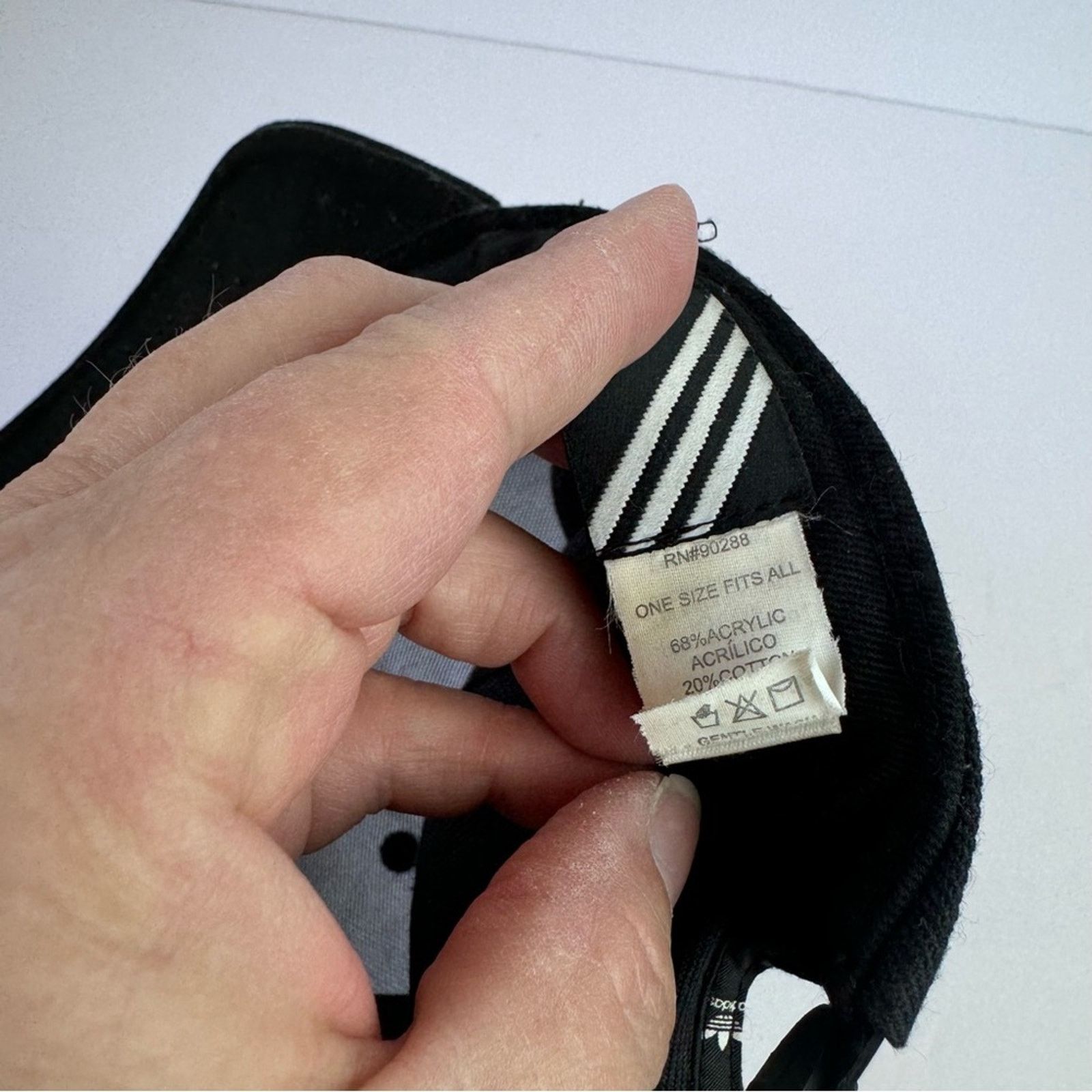Adidas Adidas Original Black Trucker Cap One Size Fits All Size ONE SIZE - 13 Thumbnail