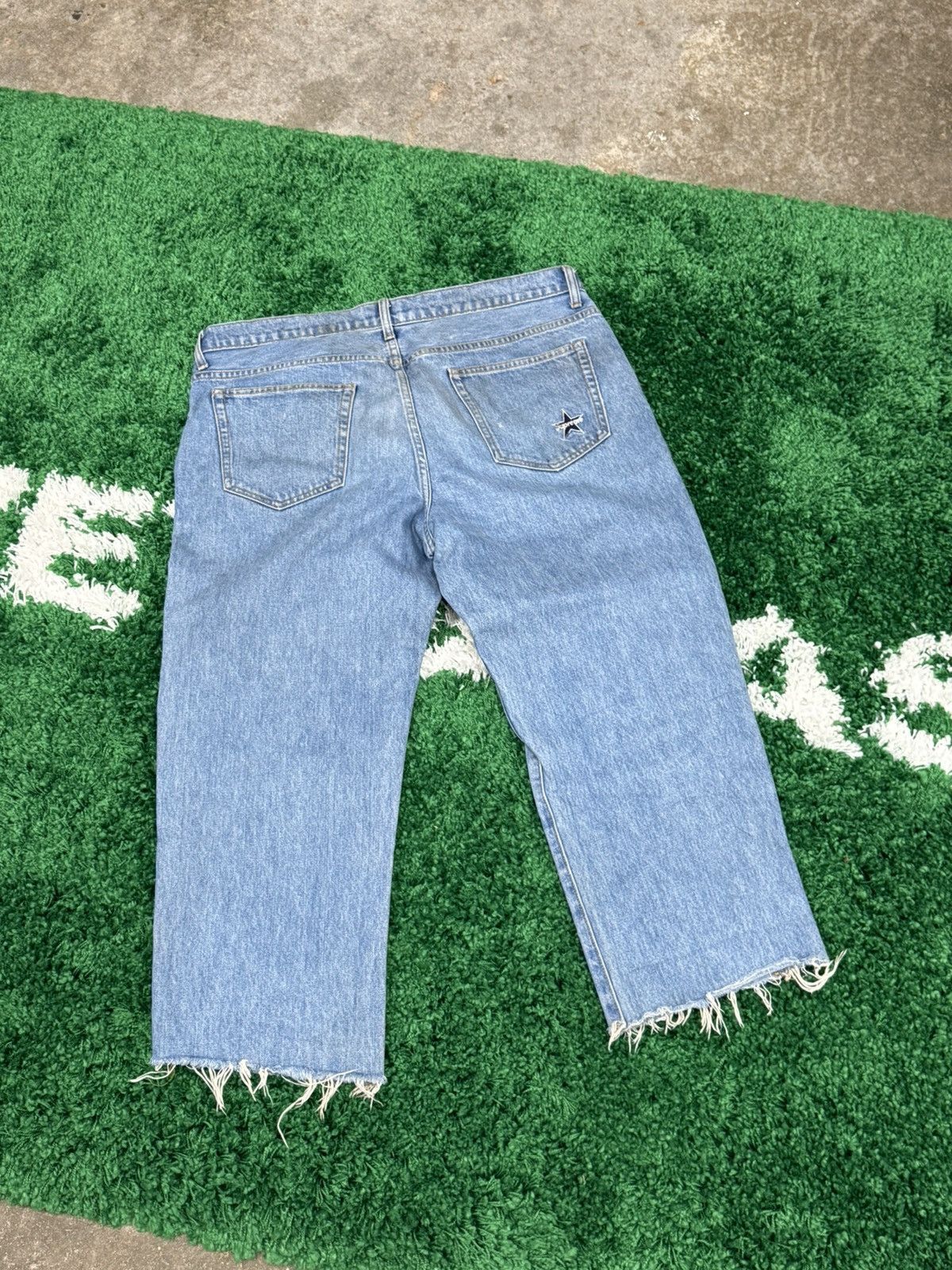 Supreme Supreme Distressed Raw Hem Denim Jeans Sz. 36 Star Size US 36 / EU 52 - 5 Thumbnail