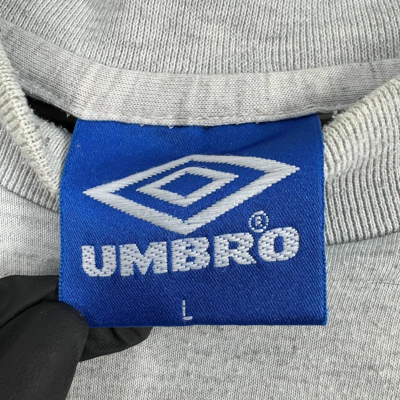 Umbro Umbro Spell Out T-Shirt Grey Logo Tee Mens Size L Size US L / EU 52-54 / 3 - 3 Thumbnail