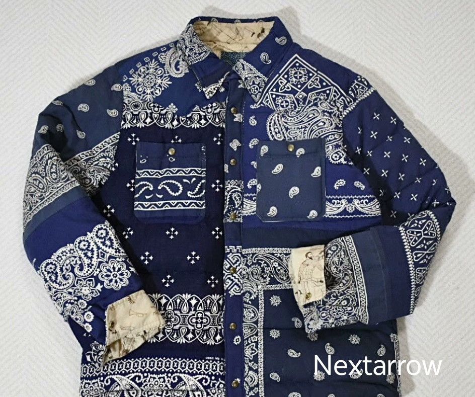 Visvim ICT 18aw Kerchief Down jacket 2412-Nextarrow