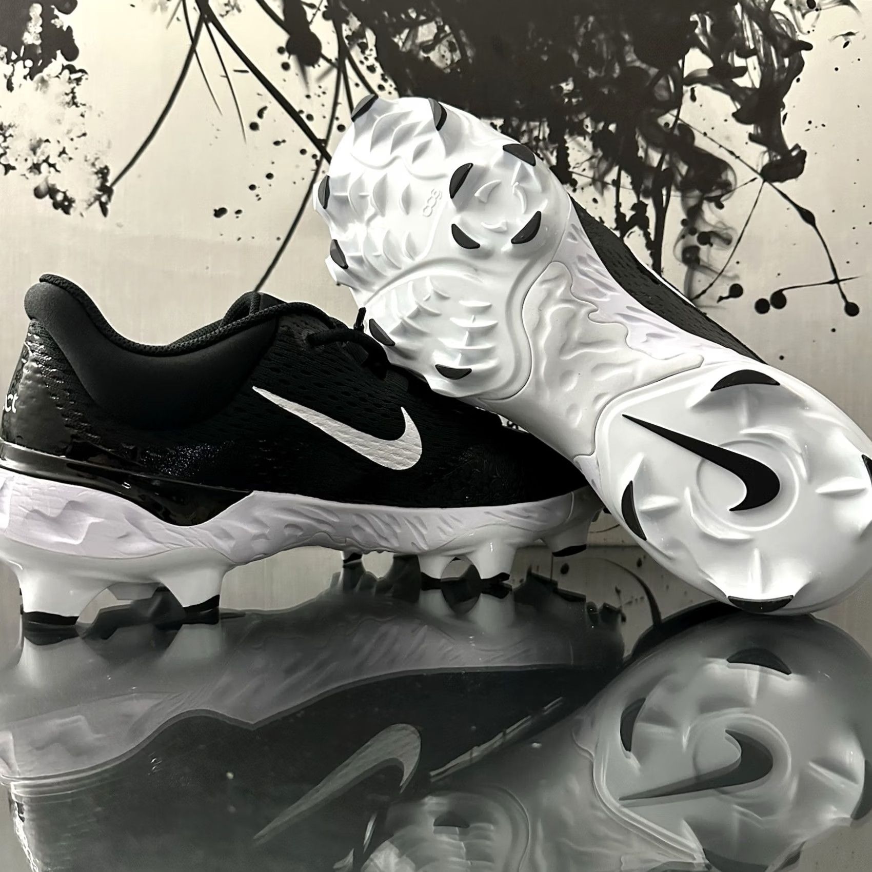Nike Nike Alpha Huarache Elite 4 Low MCS Baseball Cleats Mens Size 12 FD6221-001 Black Nike Alpha Huarache Elite 4 Low MCS Baseball Cleats Mens 12 Black Size US 12 / EU 45 - 6 Thumbnail