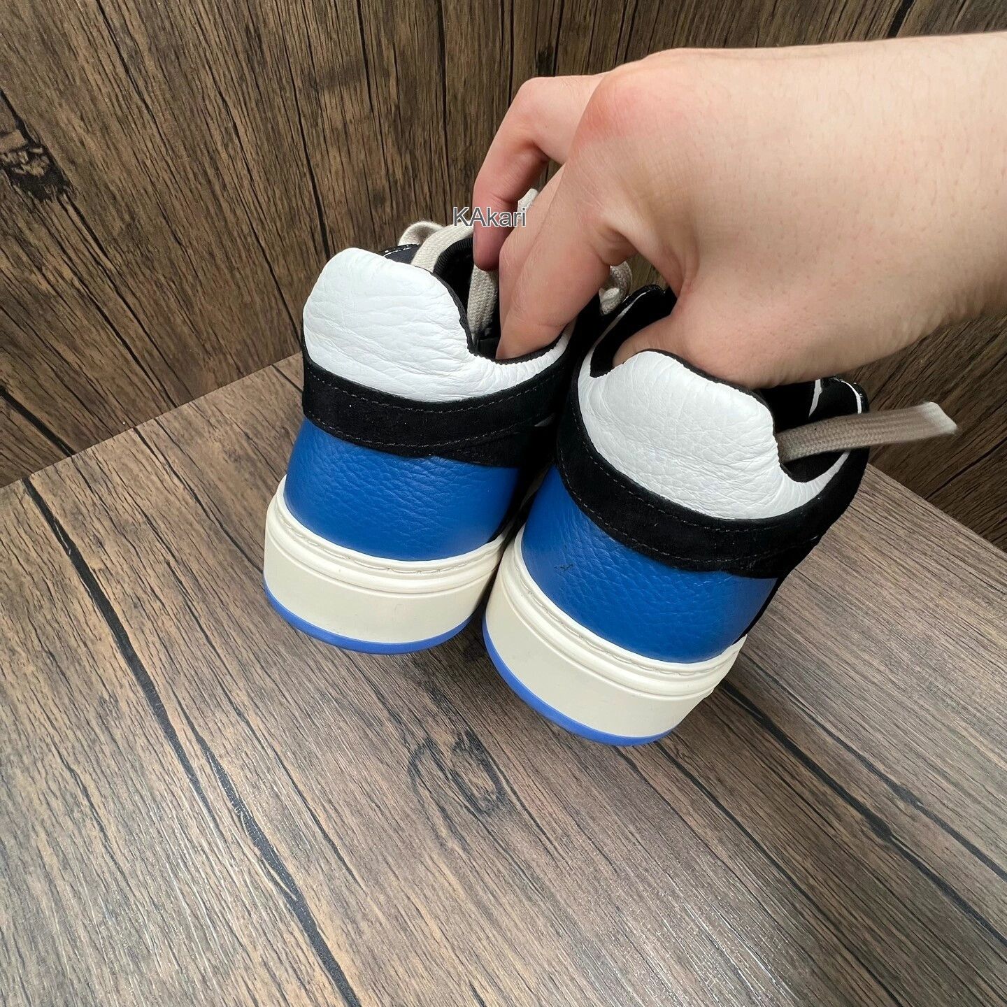 Represent Clo. Represent Black White Blue Sneakers Size US 10 / EU 43 - 7 Thumbnail