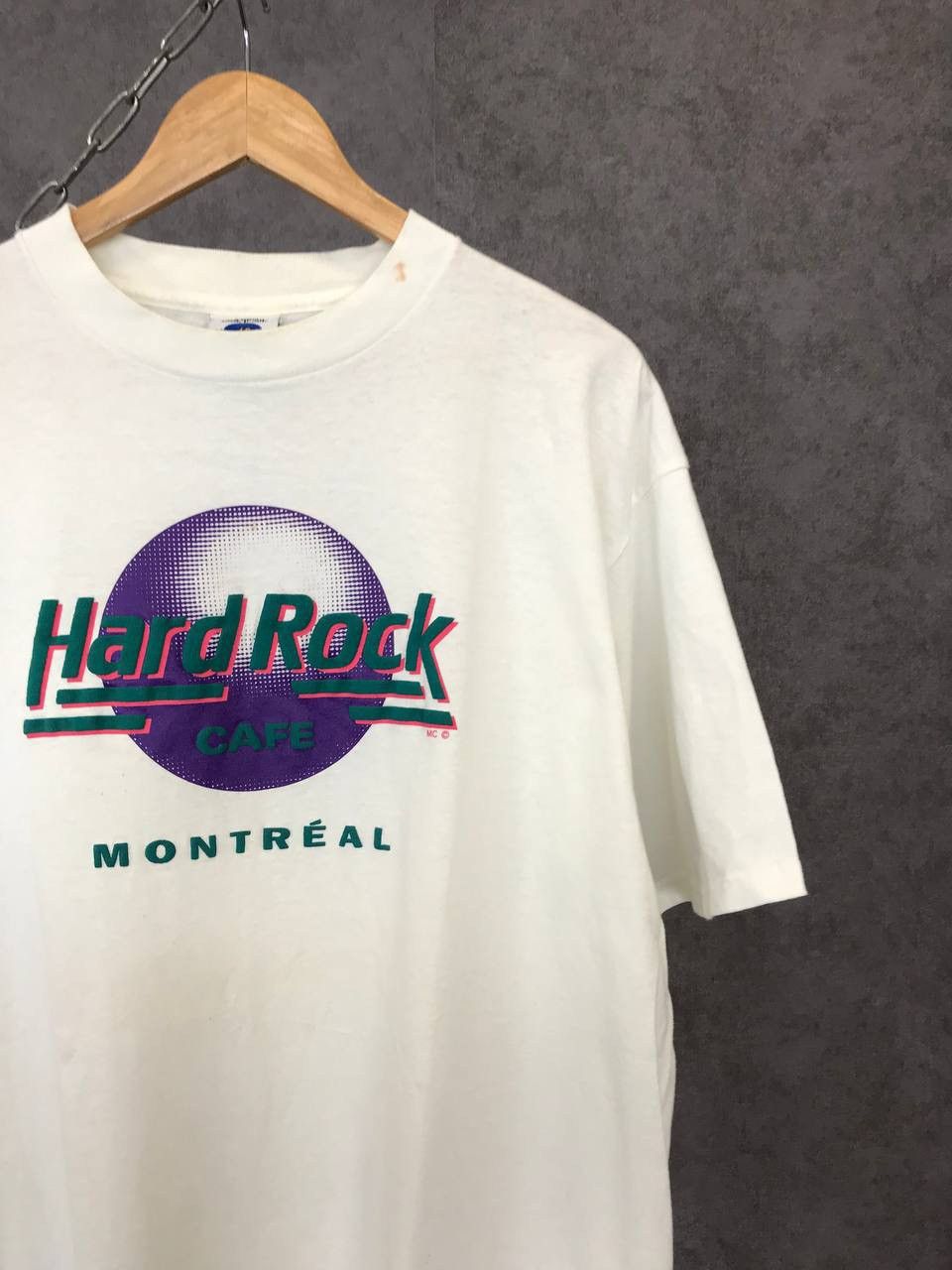 Hard Rock Cafe × Vintage Hard Rock Cafe Montreal Canada vintage big logo tee Size US XL / EU 56 / 4 - 2 Thumbnail