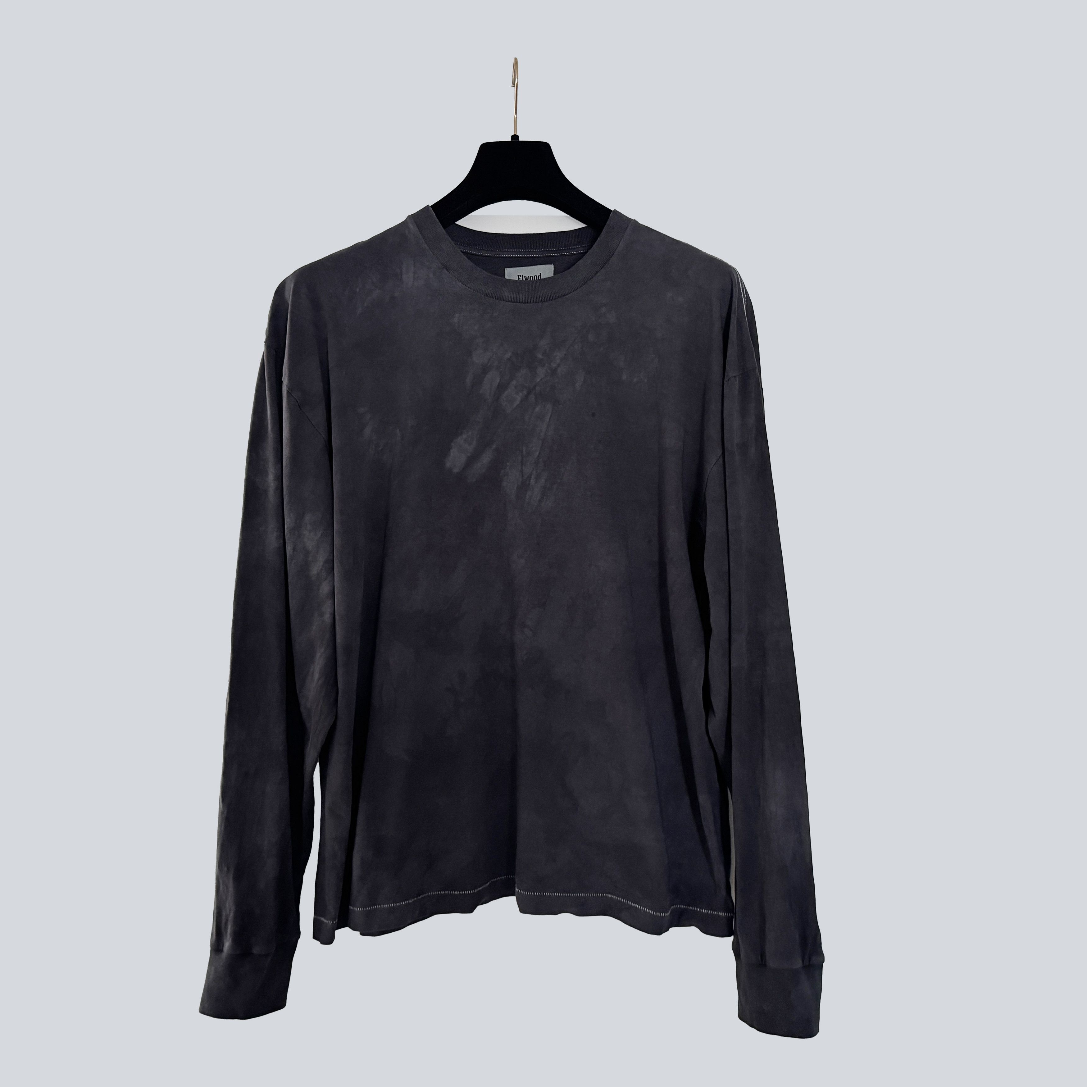 Elwood Oversized Long Sleeve Enzime Washed Tee Size US M / EU 48-50 / 2 - 1 Thumbnail