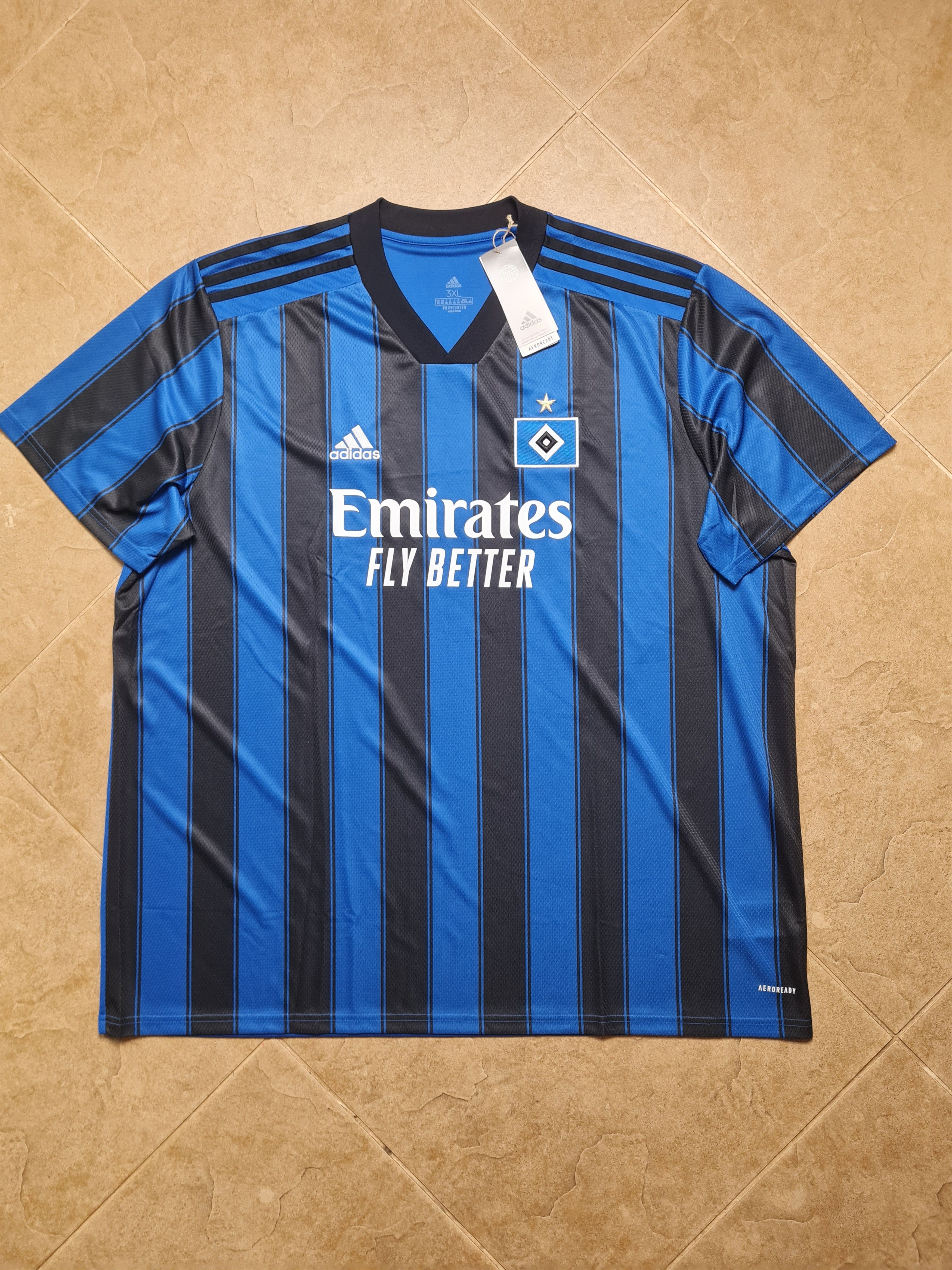 Adidas HAMBURG SV GERMANY 2021/2022 JERSEY HOME ADIDAS SIZE 3XL Size US XXL / EU 58 / 5 - 10 Thumbnail