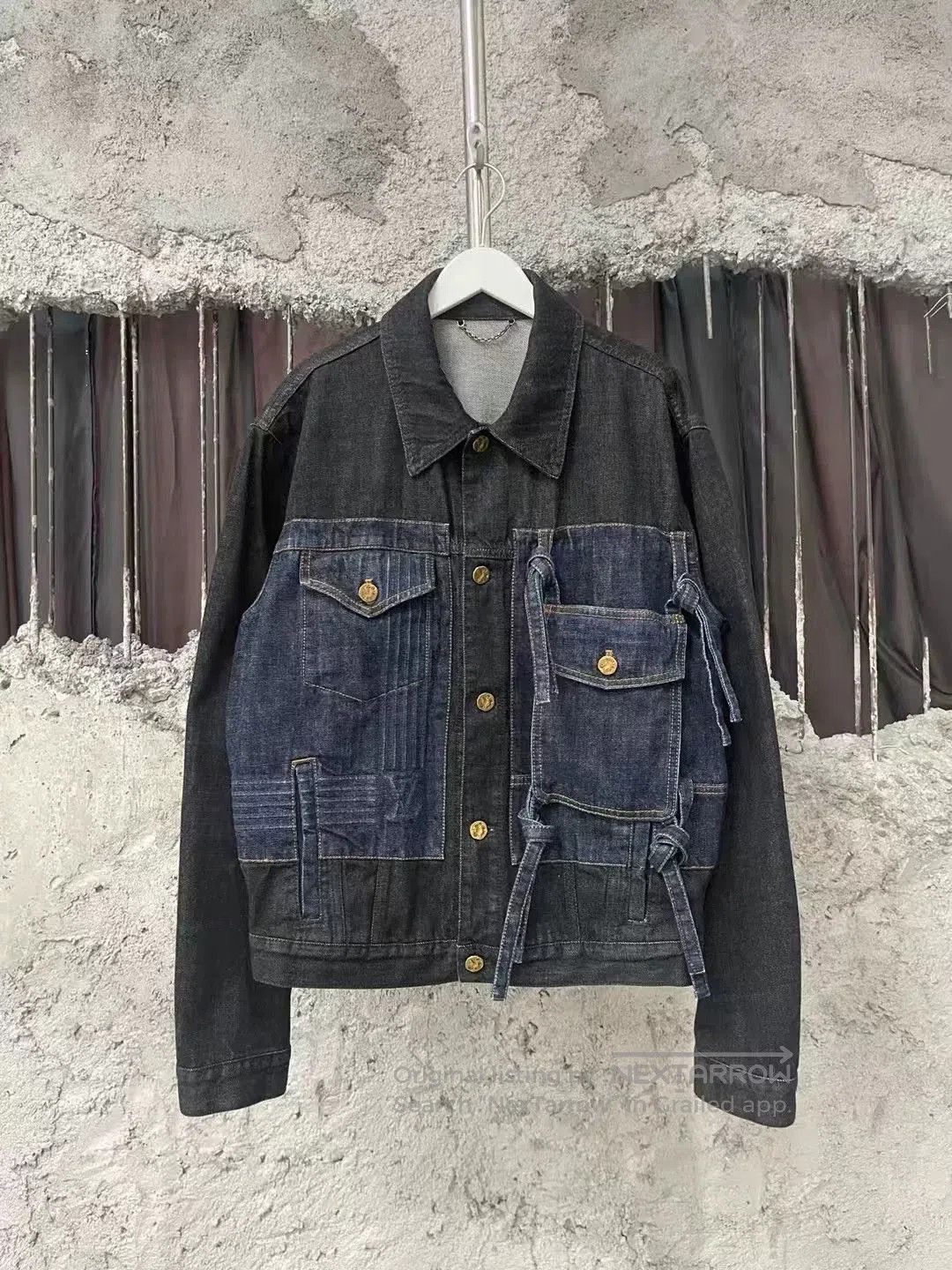 Louis Vuitton Louis Vuitton Black Purple Denim Jacket. Size US S / EU 44-46 / 1 - 1 Thumbnail