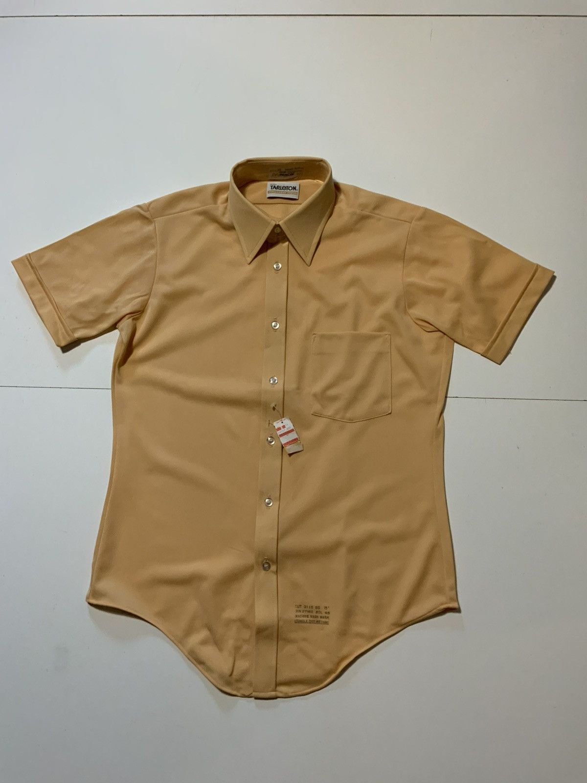 Vintage NWT Old Stock Vintage 60s Tarleton Polyester Button Shirt Size US S / EU 44-46 / 1 - 1 Thumbnail