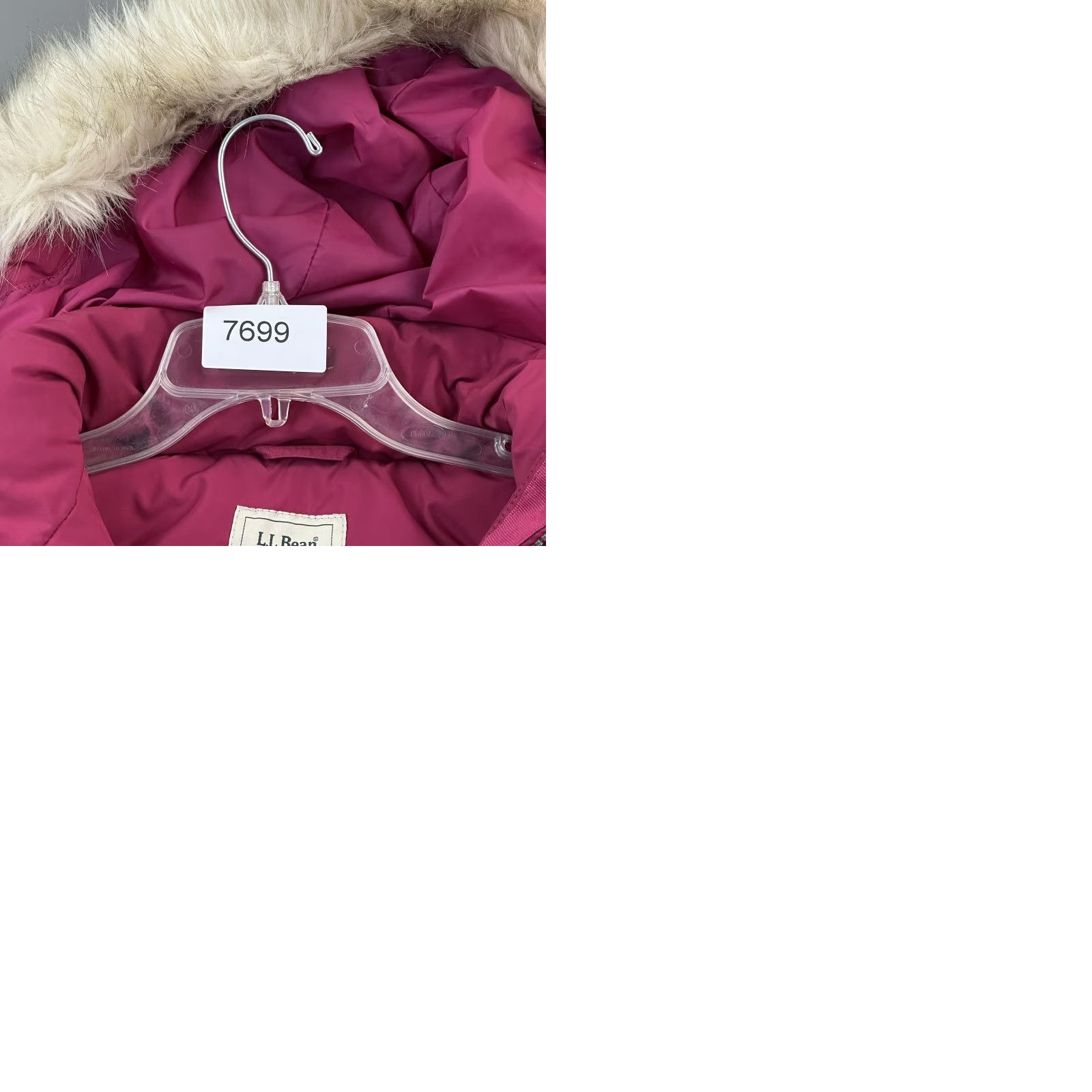 Vintage LL Bean Jacket Women's Small Pink Goose Down Puffer Hooded Outdoor Size S / US 4 / IT 40 - 9 Thumbnail