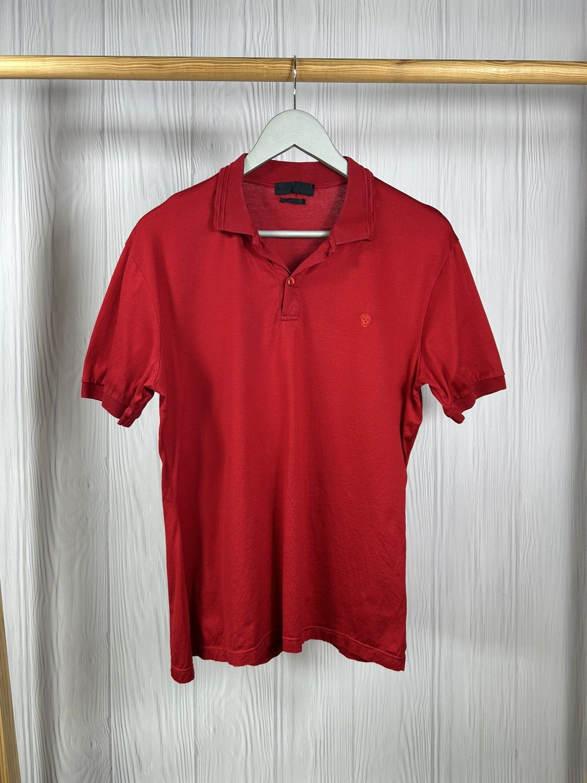 Alexander McQueen × Designer Alexander McQueen Made In Italy Skull Polo Size US M / EU 48-50 / 2 - 1 Thumbnail