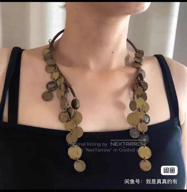 Kapital Kapital Copper Plate Necklace, Headband Size ONE SIZE - 7 Thumbnail