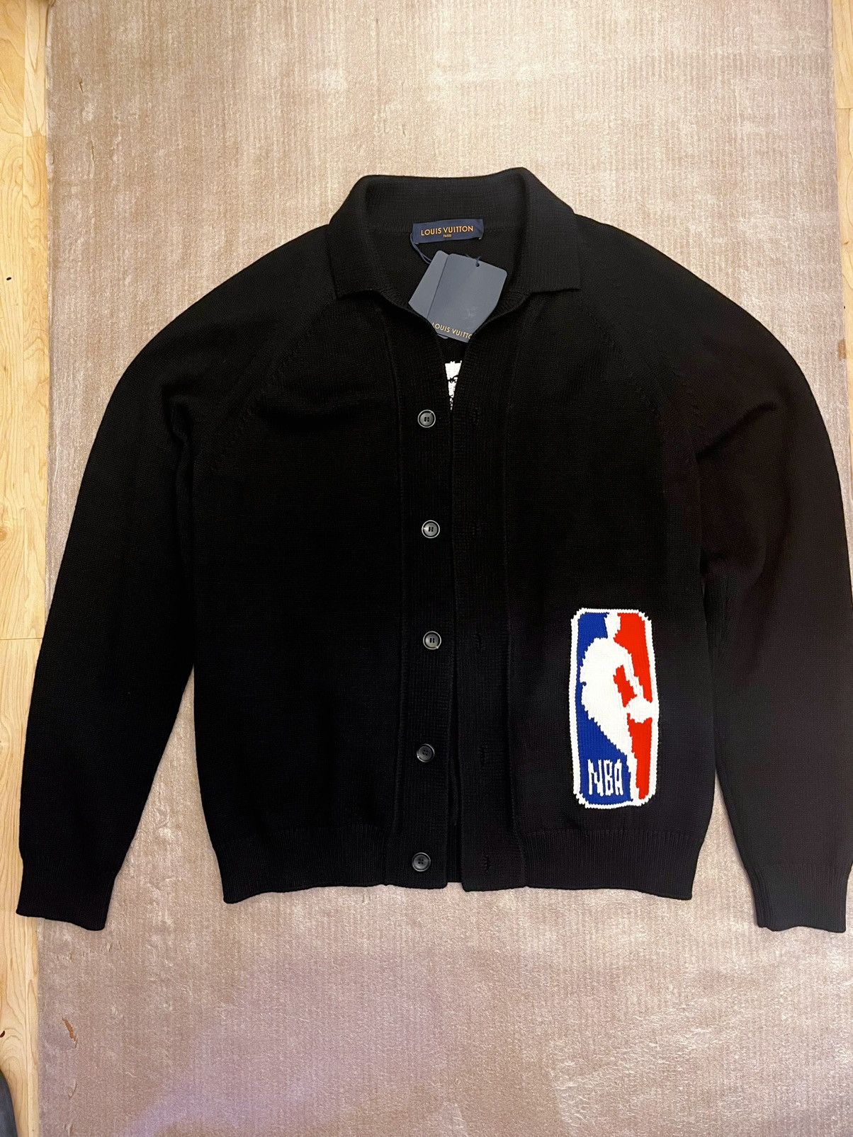 Louis Vuitton Louis Vuitton & NBA collaboration luxury wool coat Size US L / EU 52-54 / 3 - 1 Thumbnail
