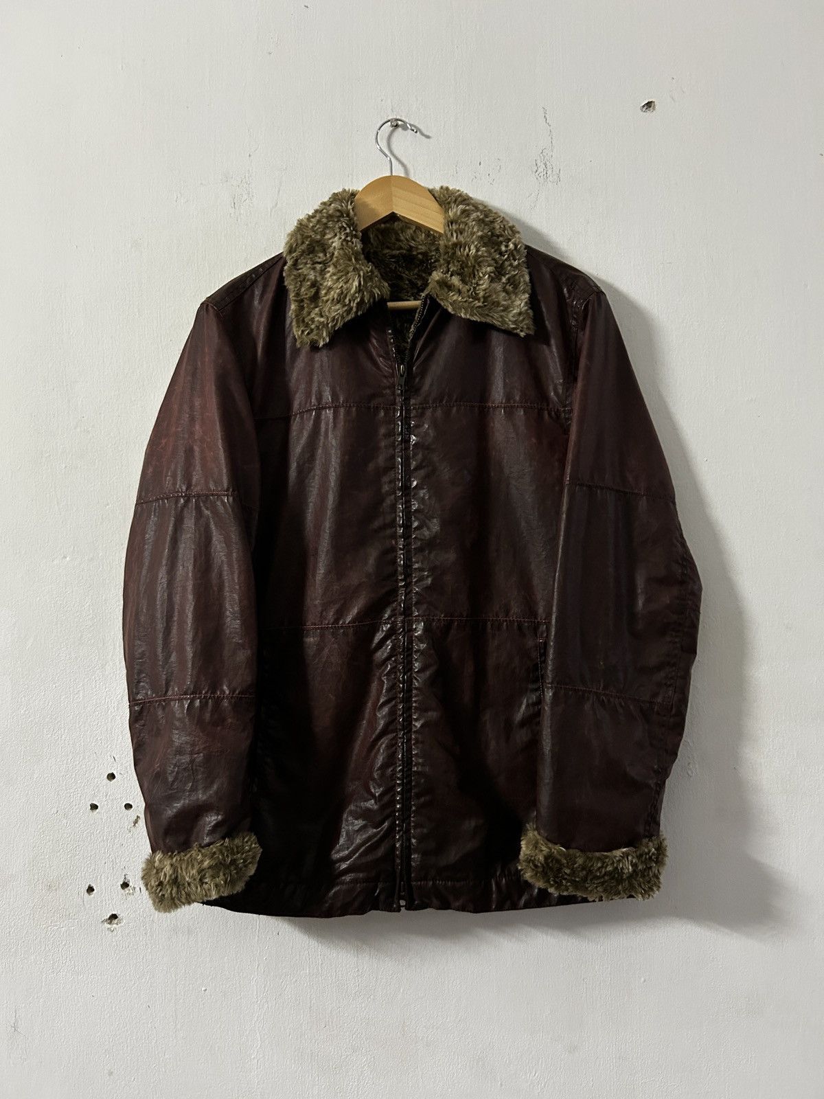 Patrick Cox Vintage Patrick Cox Wannabe fur jacket Size M / US 6-8 / IT 42-44 - 1 Thumbnail