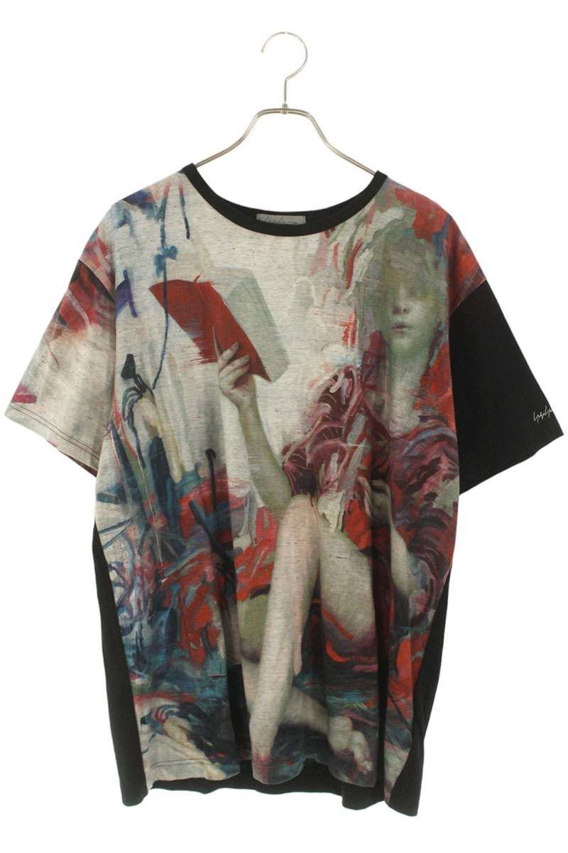Yohji Yamamoto POUR HOMME HX-T64-096 ×James Jean graphic design t-shirts Size US M / EU 48-50 / 2 - 1 Thumbnail