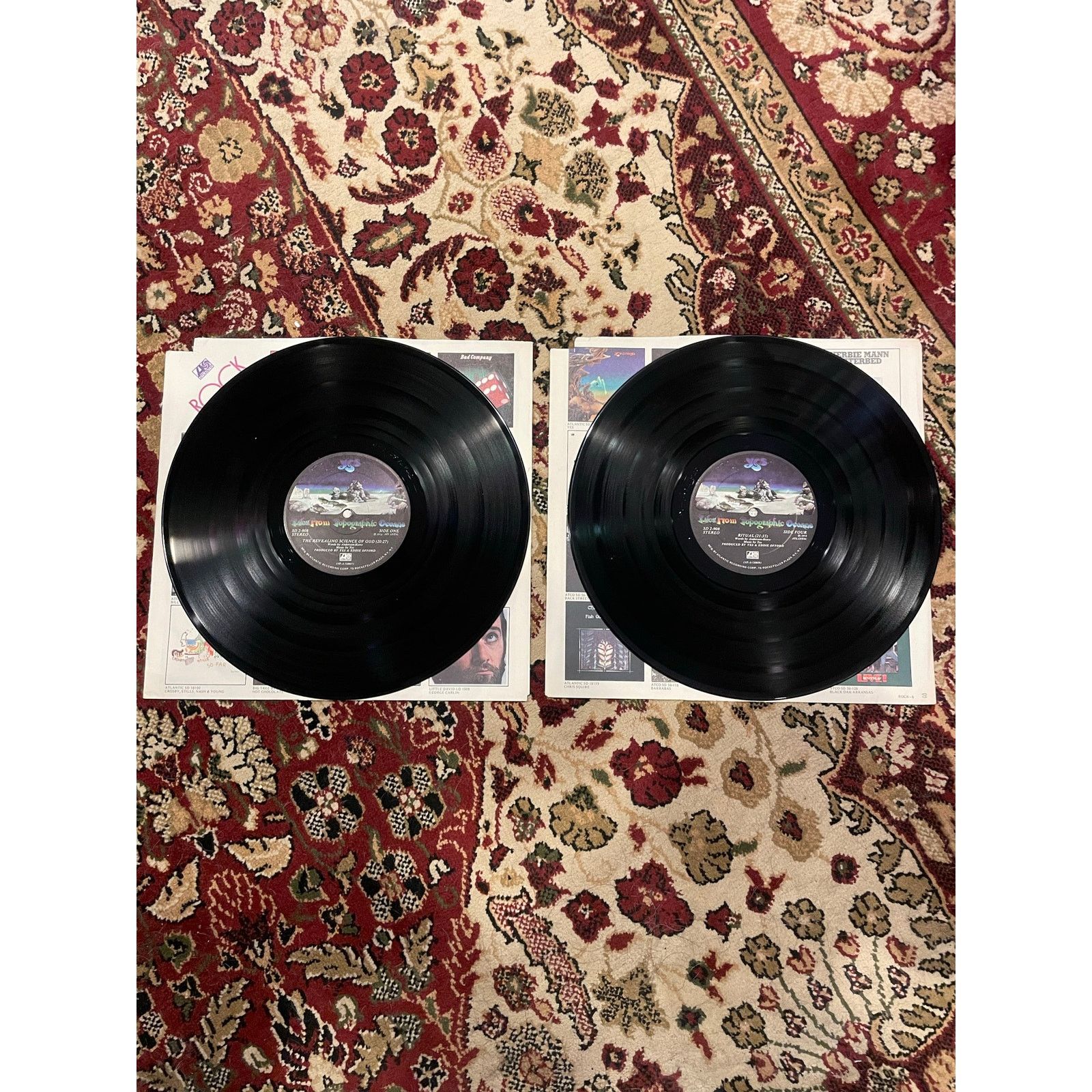 INTENTIONALLY BLANK Yes - Tales From Topographic Oceans 2xLP vintage vinyl album Size ONE SIZE - 3 Thumbnail
