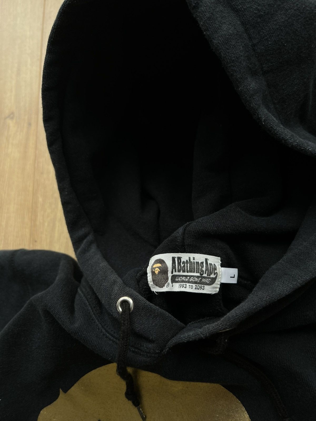Bape BAPE GOLD FOIL APE HEAD HOODIE Size US L / EU 52-54 / 3 - 7 Thumbnail