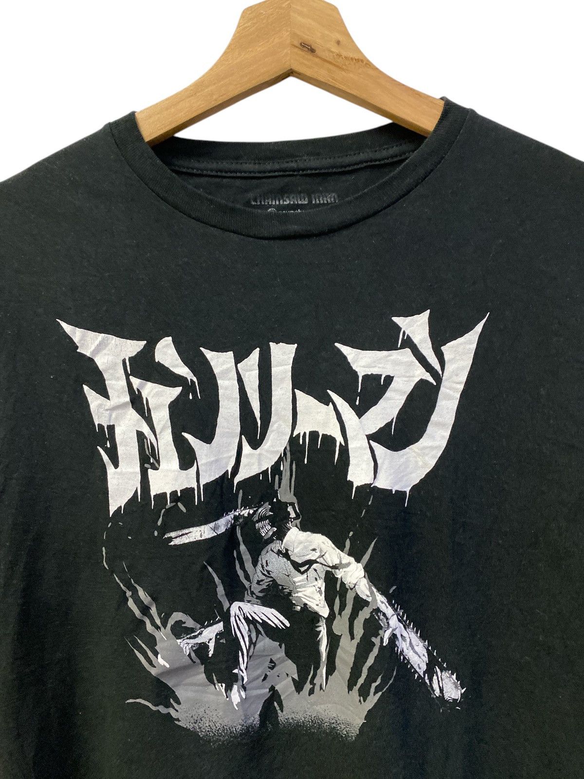 Anime × Japanese Brand Rare Anime Chainsaw Man Tee Size US M / EU 48-50 / 2 - 2 Thumbnail