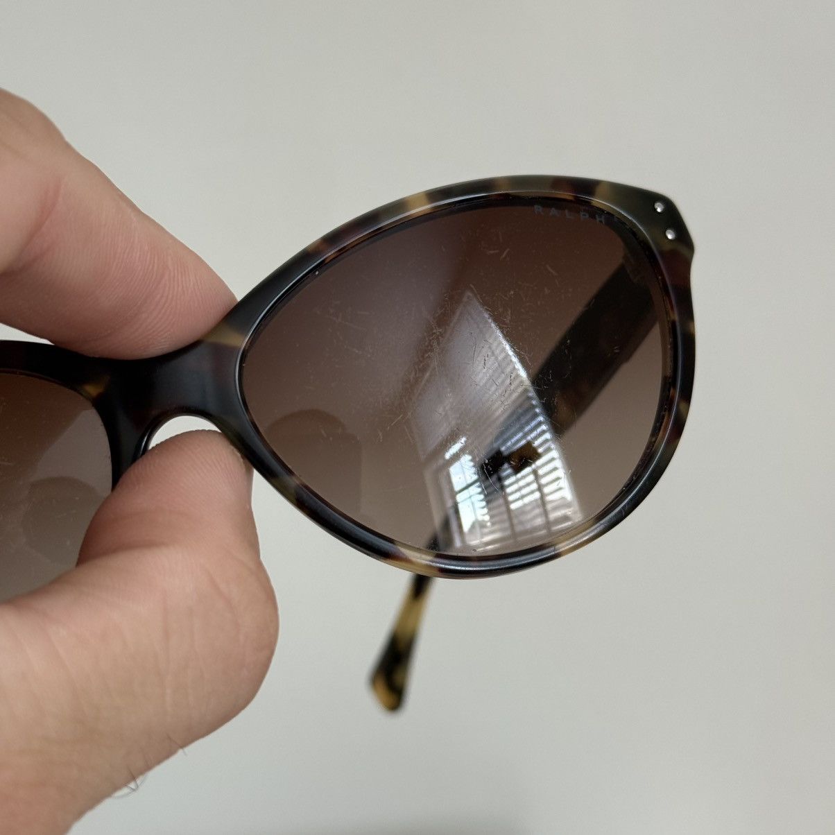 Polo Ralph Lauren Ralph Sunglasses RA5168 Tortoise Shell Oversized Oval Lens Size ONE SIZE - 3 Thumbnail