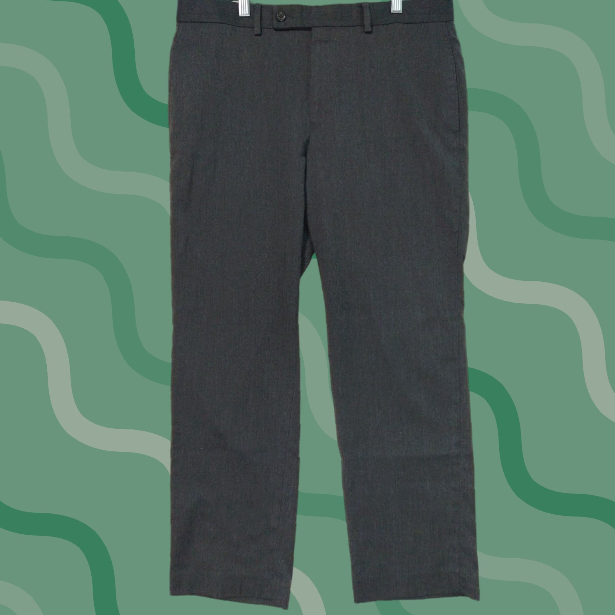 Ralph Lauren Ralph Lauren Dress Pants Mens 34x32 Gray Flat Front Straight Leg Mid Rise Dress Pants Mens Gray 34x32 Front Flat Front Business Casual Formal Size US 34 / EU 50 - 1 Thumbnail