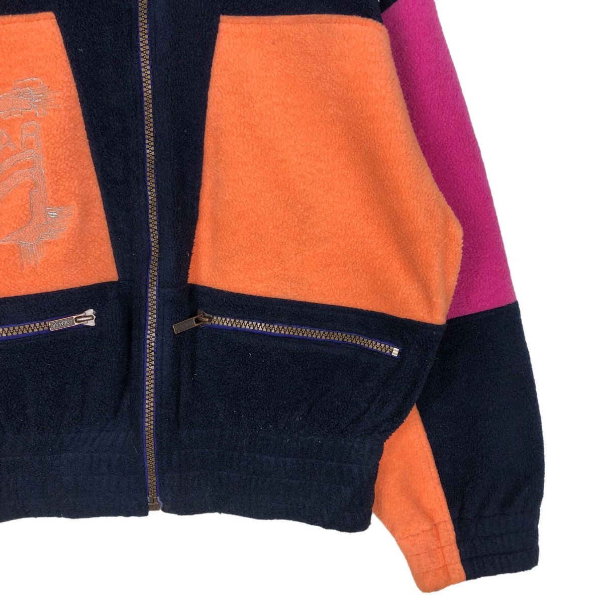 Japanese Brand 🔥Vintage Fleece Jacket Colmar Anorak Colour Block Size US M / EU 48-50 / 2 - 4 Thumbnail