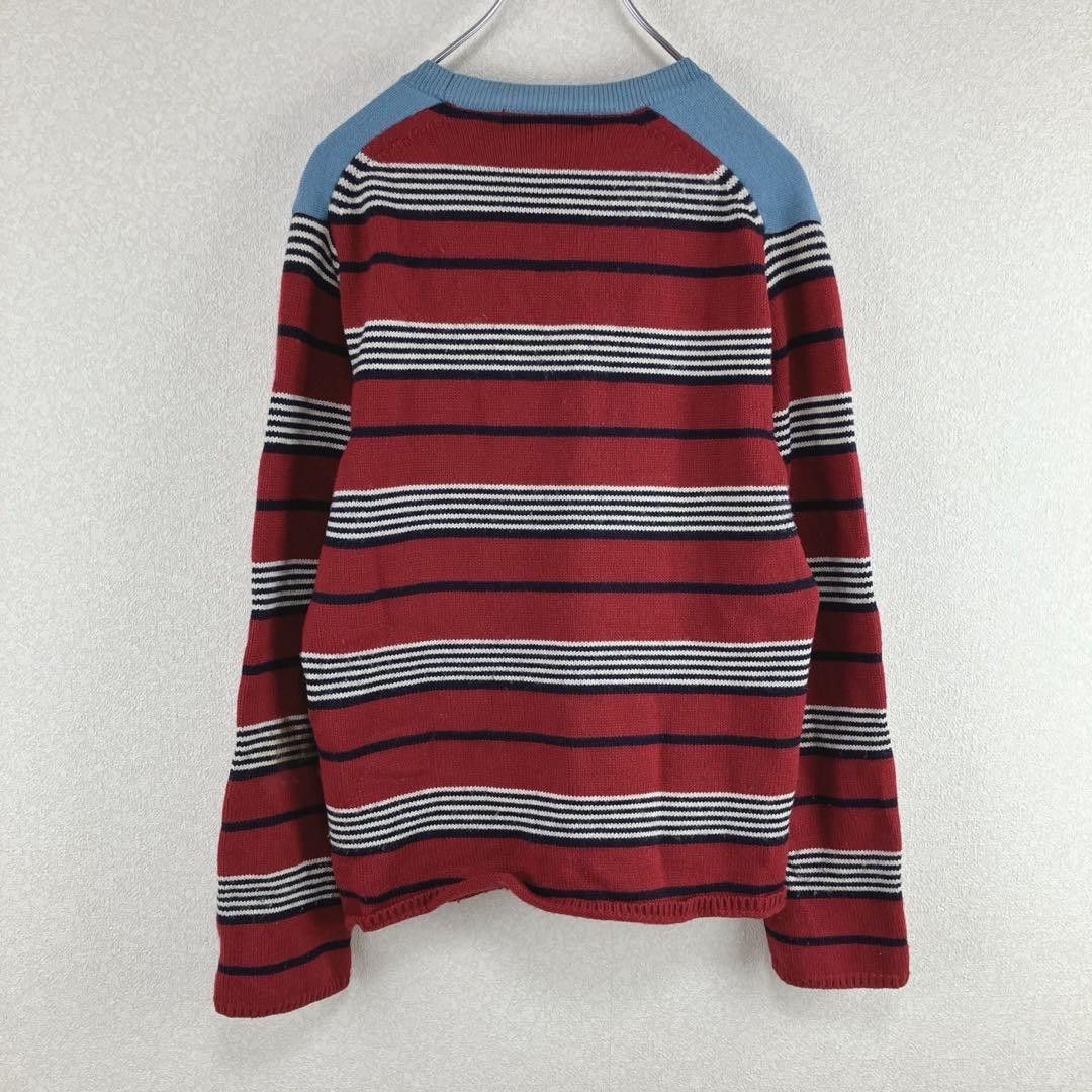 Comme des Garcons × Comme des Garcons Homme Deux Horse Striped Pattern Knit Sweater Size US S / EU 44-46 / 1 - 2 Thumbnail