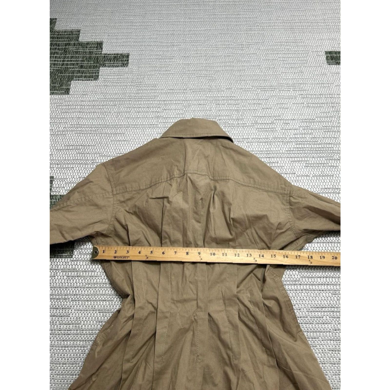 Vintage Pilcro Shirt Dress Womens XS Brown Cotton Blend Blouson New Dress Shirt Pilcro Womens XS Brown Cotton Blend Blouson New Size XS / US 0-2 / IT 36-38 - 6 Thumbnail