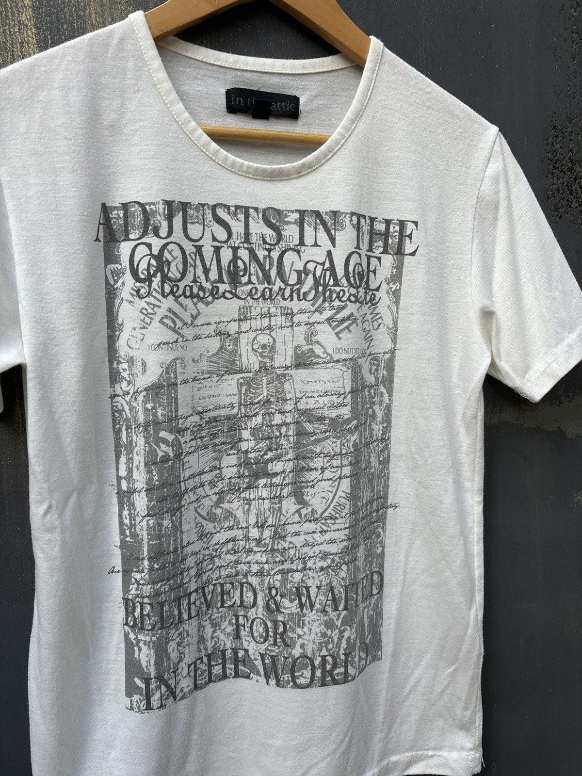 In The Attic RARE! Japanese Brand In The Attic Skull Design Size US M / EU 48-50 / 2 - 3 Thumbnail