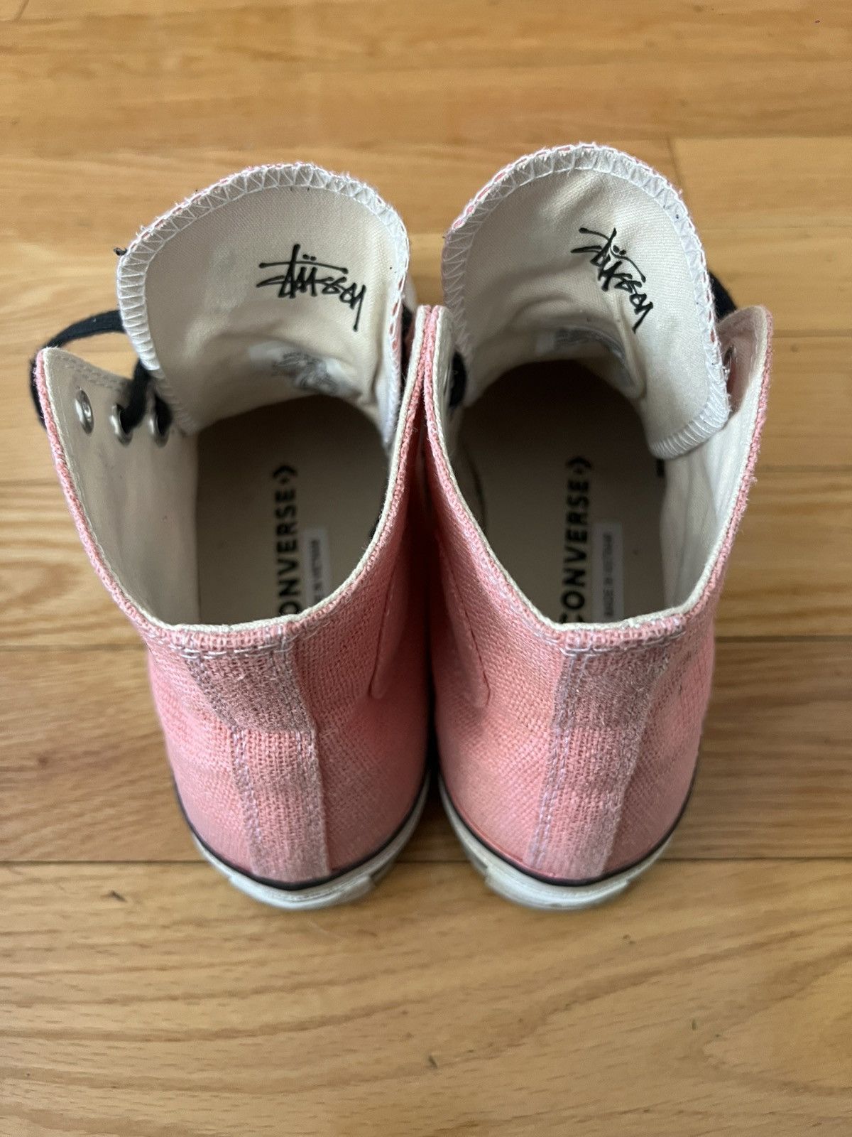 Converse × Stussy Converse x Stüssy Chuck 70 “Surfman” Pink Size US 7.5 / EU 40-41 - 4 Thumbnail