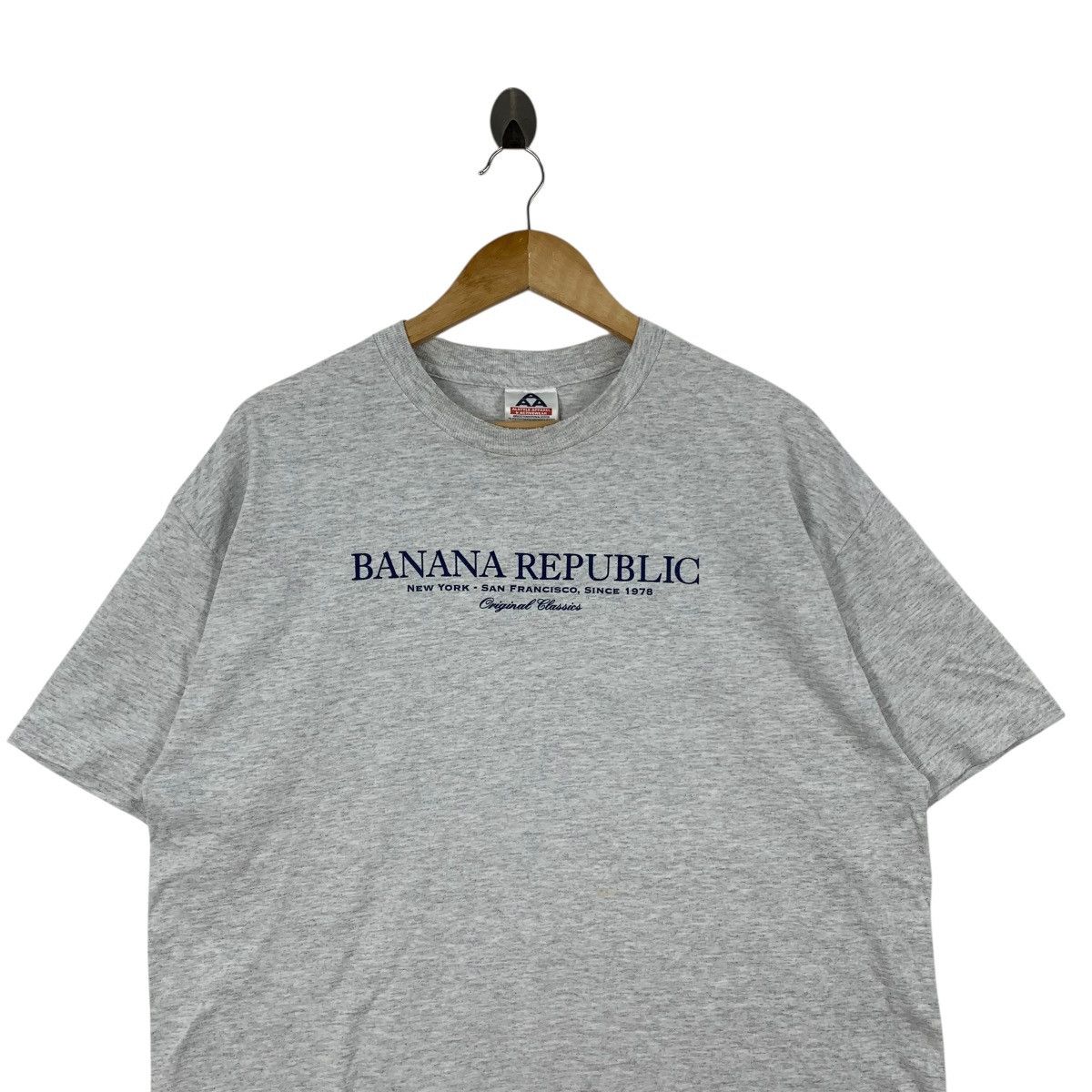 Banana Republic Vintage 90s BANANA REPUBLIC USA New YorkSan Francisco Tshirt Size US XL / EU 56 / 4 - 2 Thumbnail