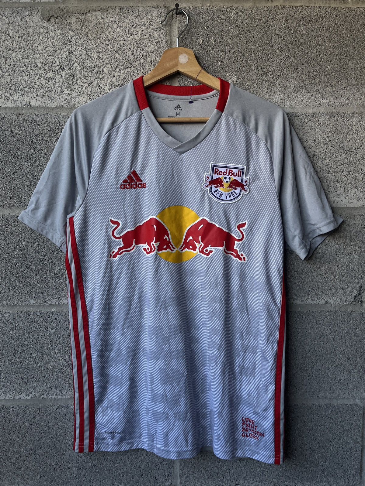 Adidas × Vintage Adidas New York Red Bulls FC Soccer Futbol Jersey Kit Size US M / EU 48-50 / 2 - 1 Preview