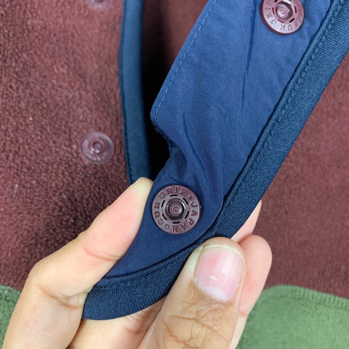 JW Anderson × Uniqlo UNIQLO JW ANDERSON Half Button Colorblock Fleece #2553-C115 Size US M / EU 48-50 / 2 - 13 Thumbnail