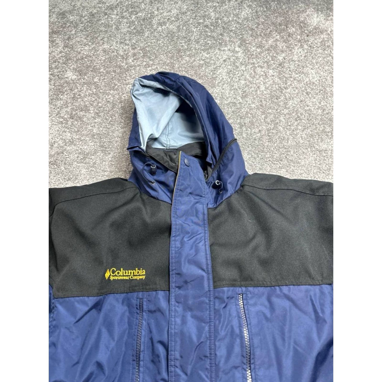 Vintage VTG Columbia Snow Jacket Mens Large Black Fleece Lined Insulated Hiking Jacket Size US L / EU 52-54 / 3 - 3 Thumbnail